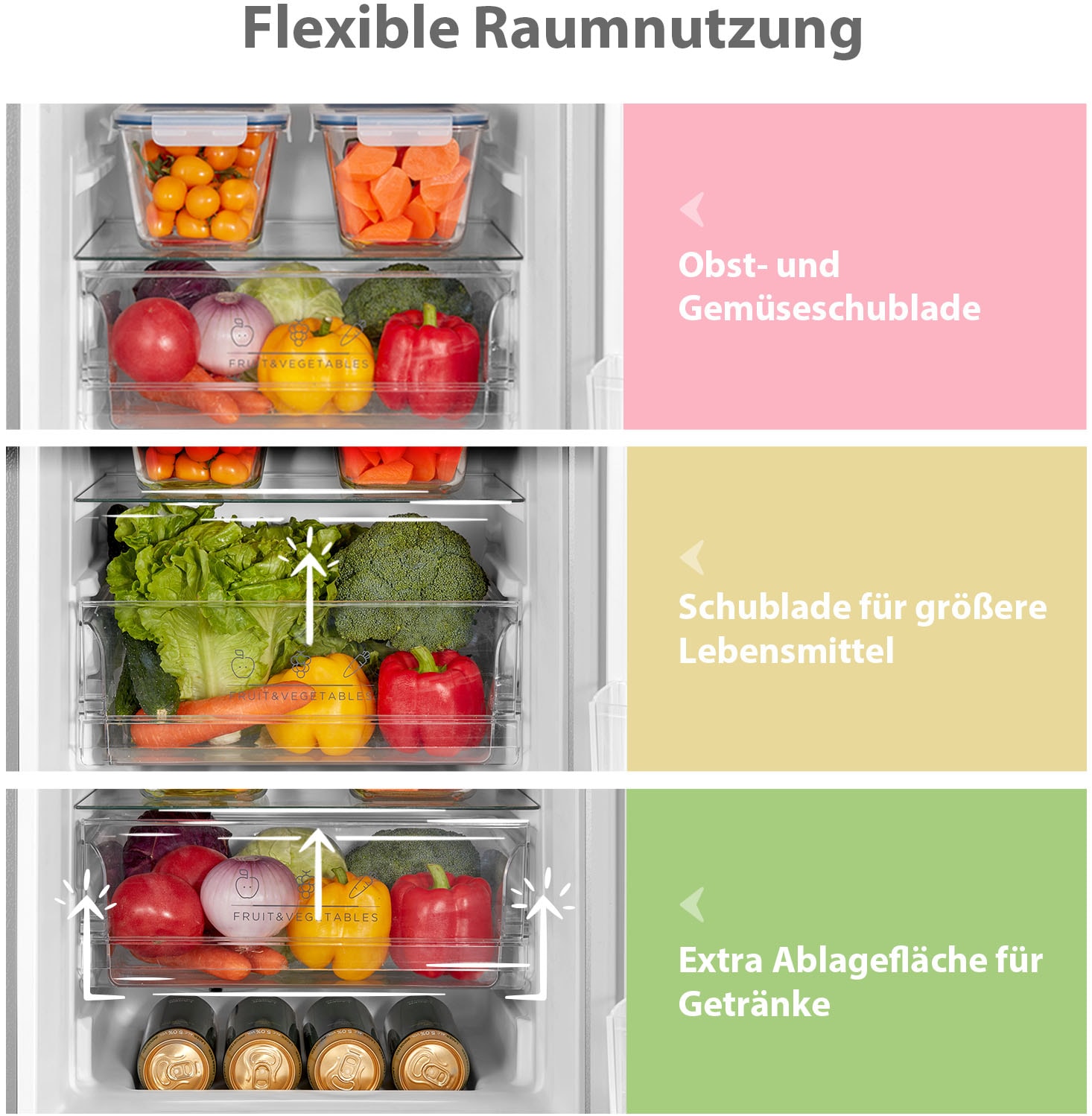 comfee Kühl-/Gefrierkombination »RCB169DS3«