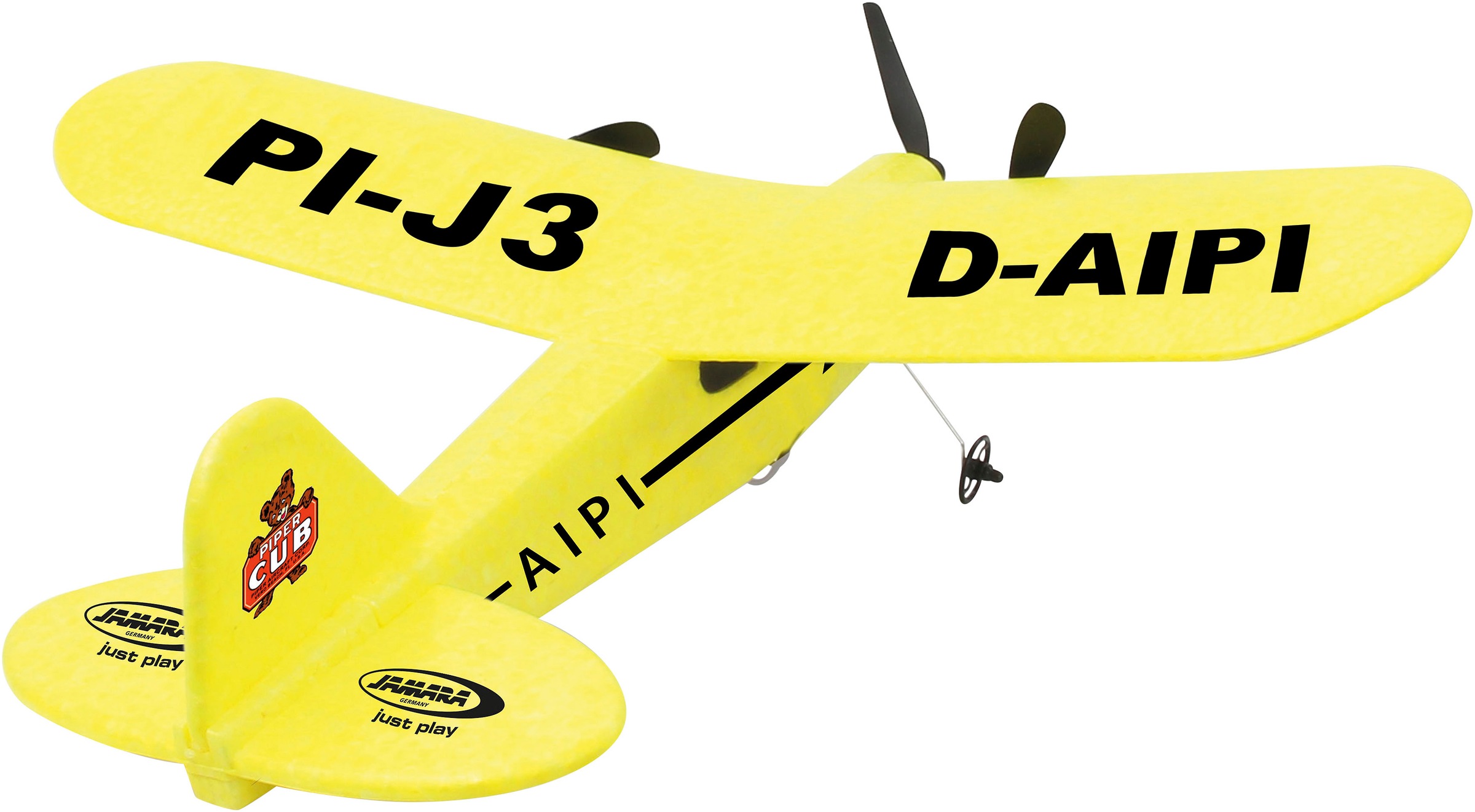 Jamara RC-Flugzeug »Piper J3-CUB Flugzeug, 2,4 GHz, Gyro 2CH«