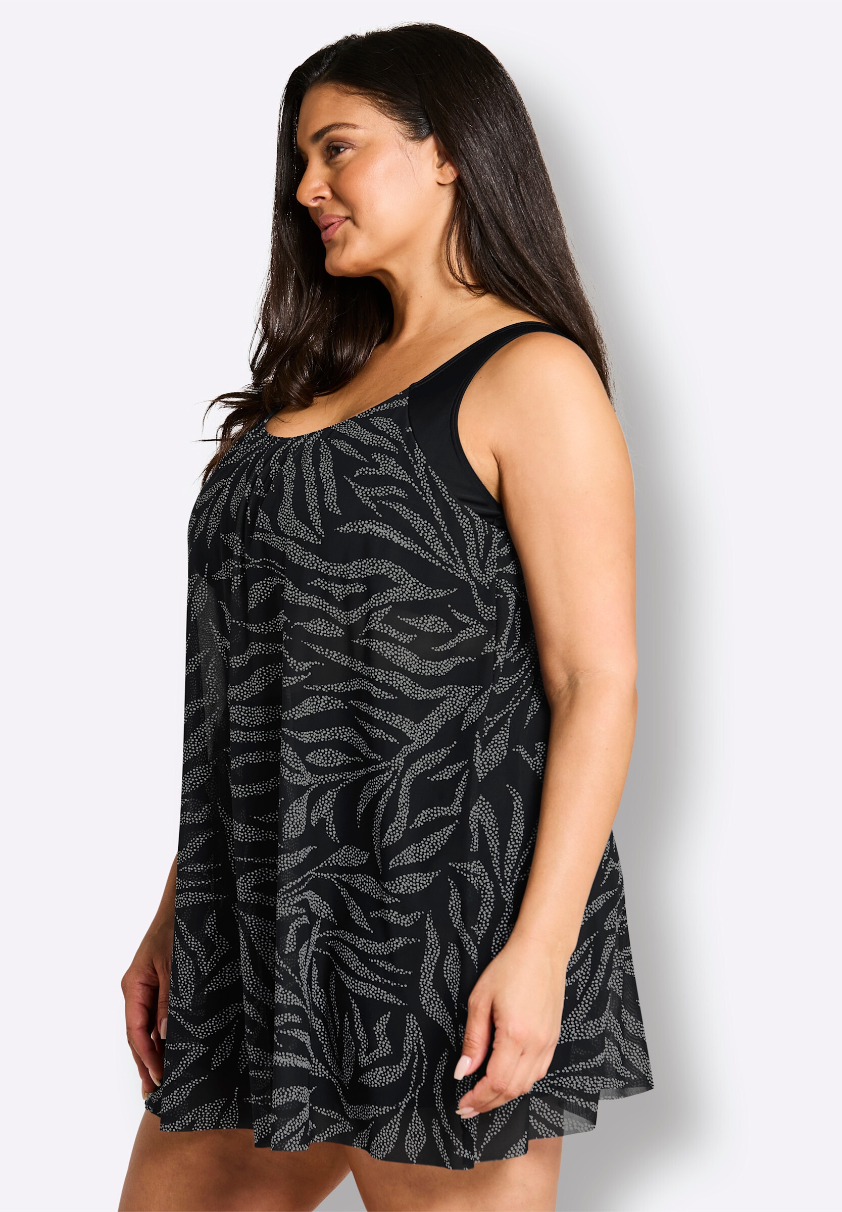 Sheego Tankini »Tankini-Oberteil Tankini-Oberteil in A-Linie«