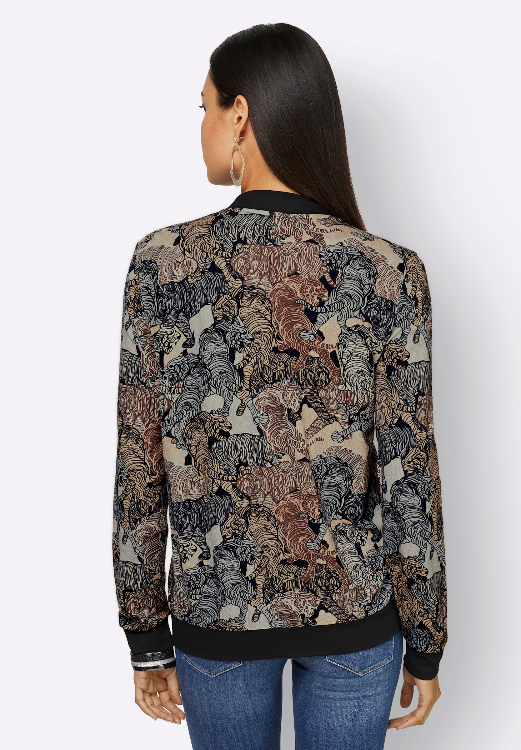 creation L Shirtjacke »Shirtjacke Shirtjacke in Blouson-Form«