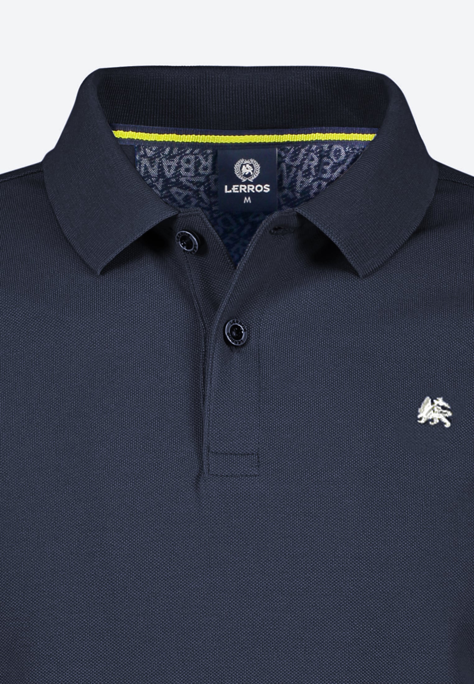 LERROS Poloshirt »LERROS Basic Poloshirt in klassischer Passform und Piquéqualität«