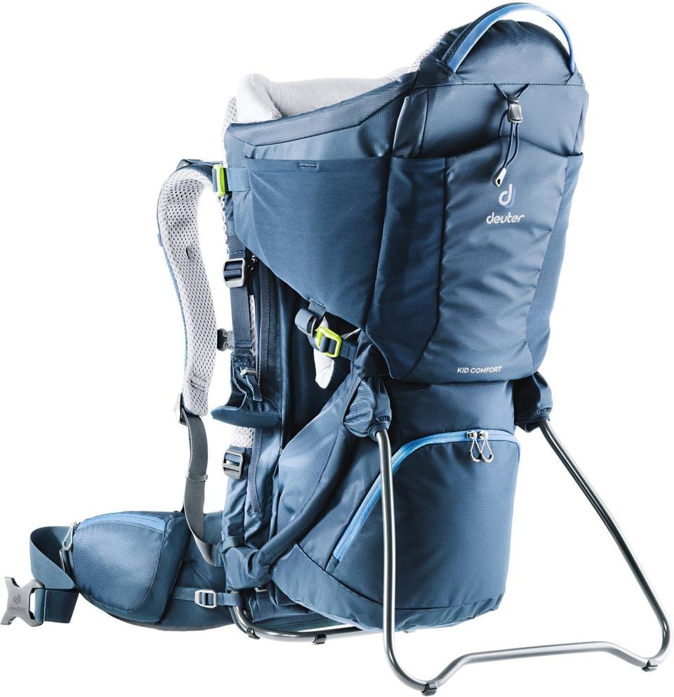 deuter Babytrage »Kid Comfort« bis 3.230 kg mit TÜV GS Siegel, Kindertrage mit großem, weichem Kissen