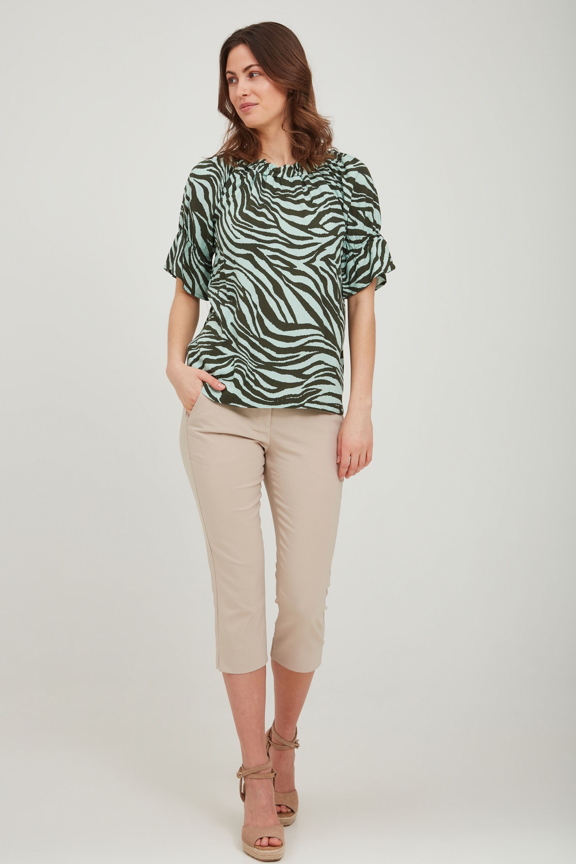 fransa Tunika »Blusenshirt FRAlzebra«