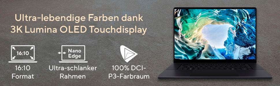 Asus Gaming-Notebook »ProArt P16 H7606WM-RJ075W«, 40,6 cm, / 16 Zoll, AMD, Ryzen™ AI 9, GeForce RTX 5060, 1000 GB SSD