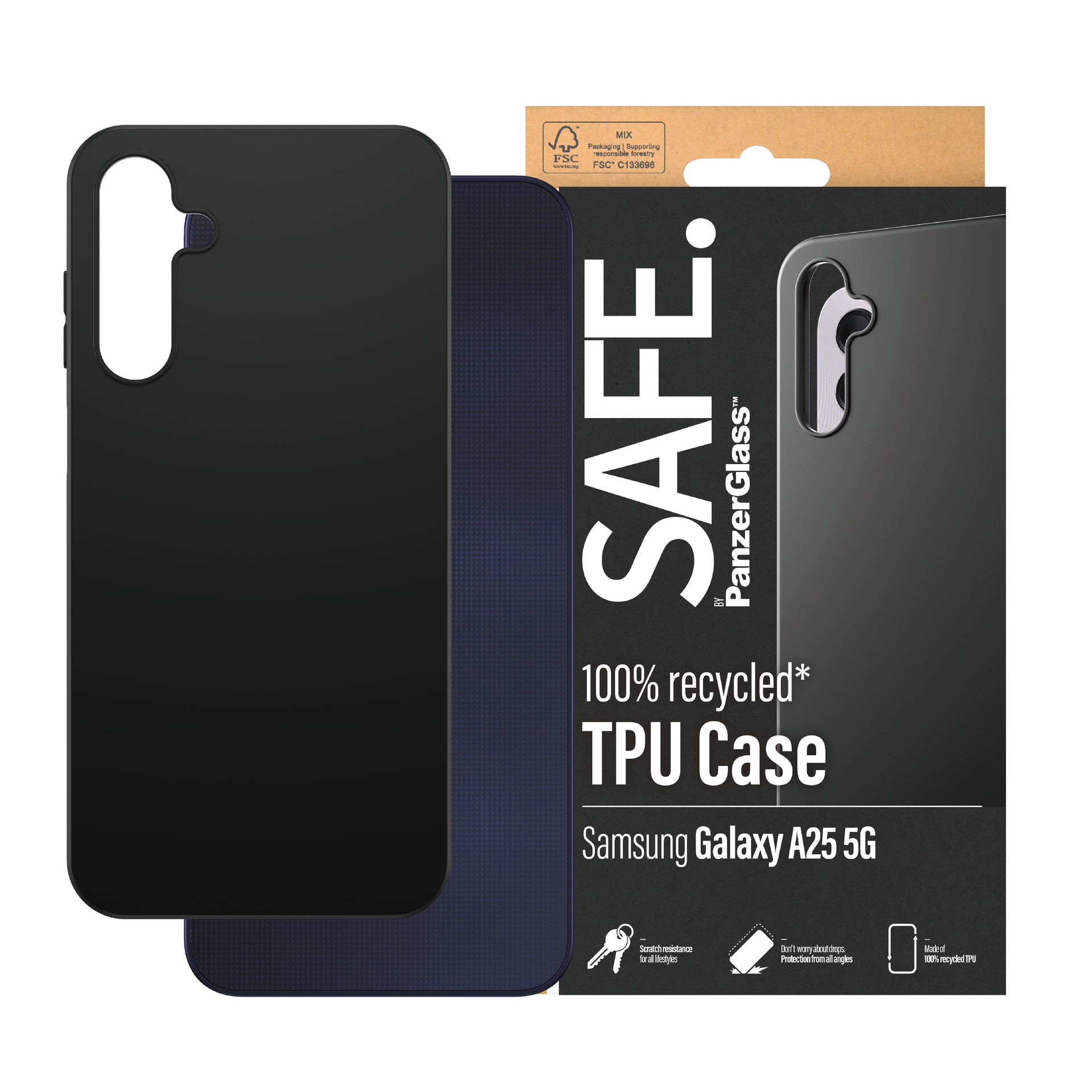 Handyhülle »TPU Case für Samsung A25 5G«, Backcover, Schutzhülle, stoßfest