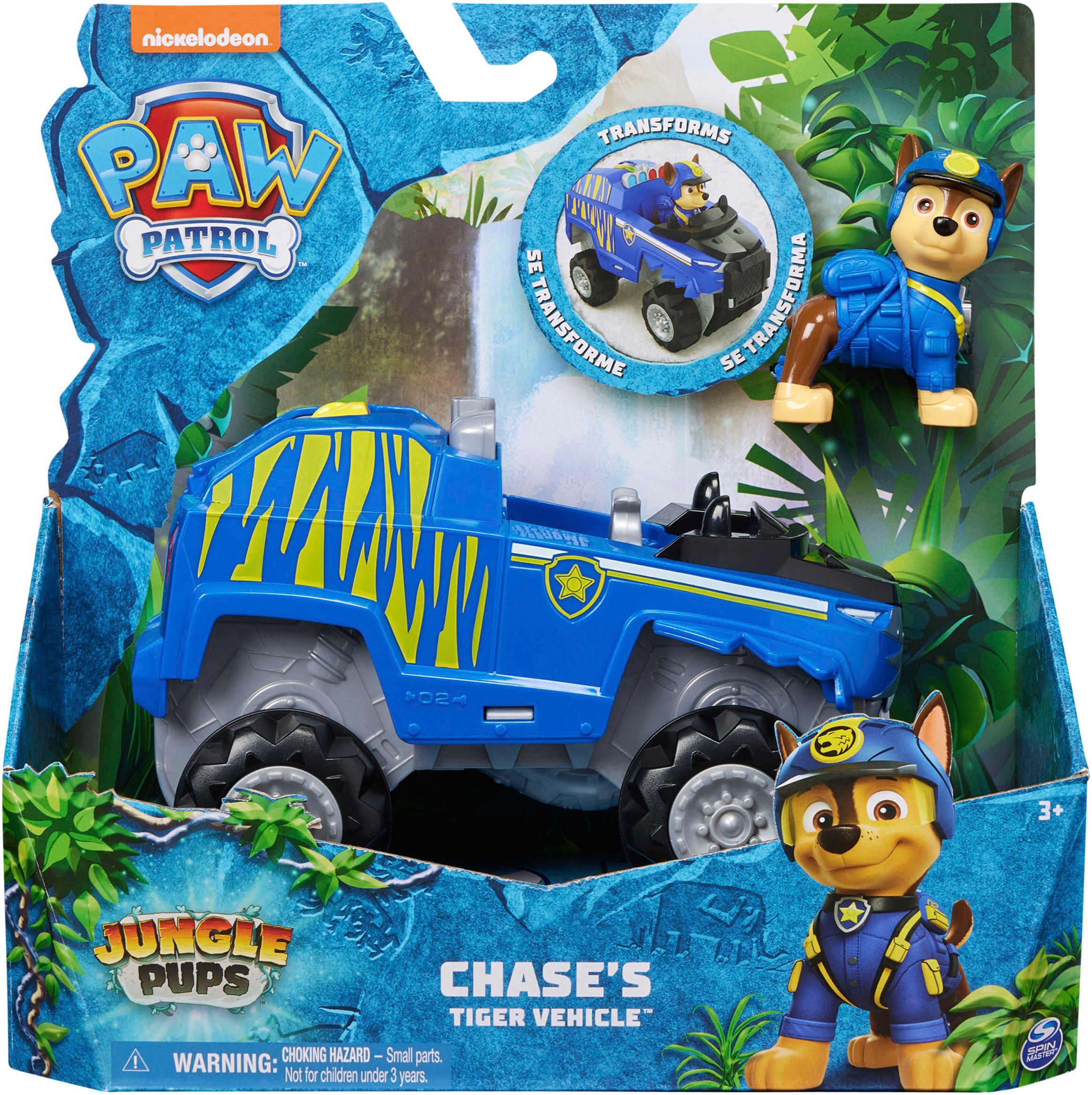 Spin Master Spielzeug-Auto »Paw Patrol - Jungle Pups - Themed Vehicles Solid Chase«