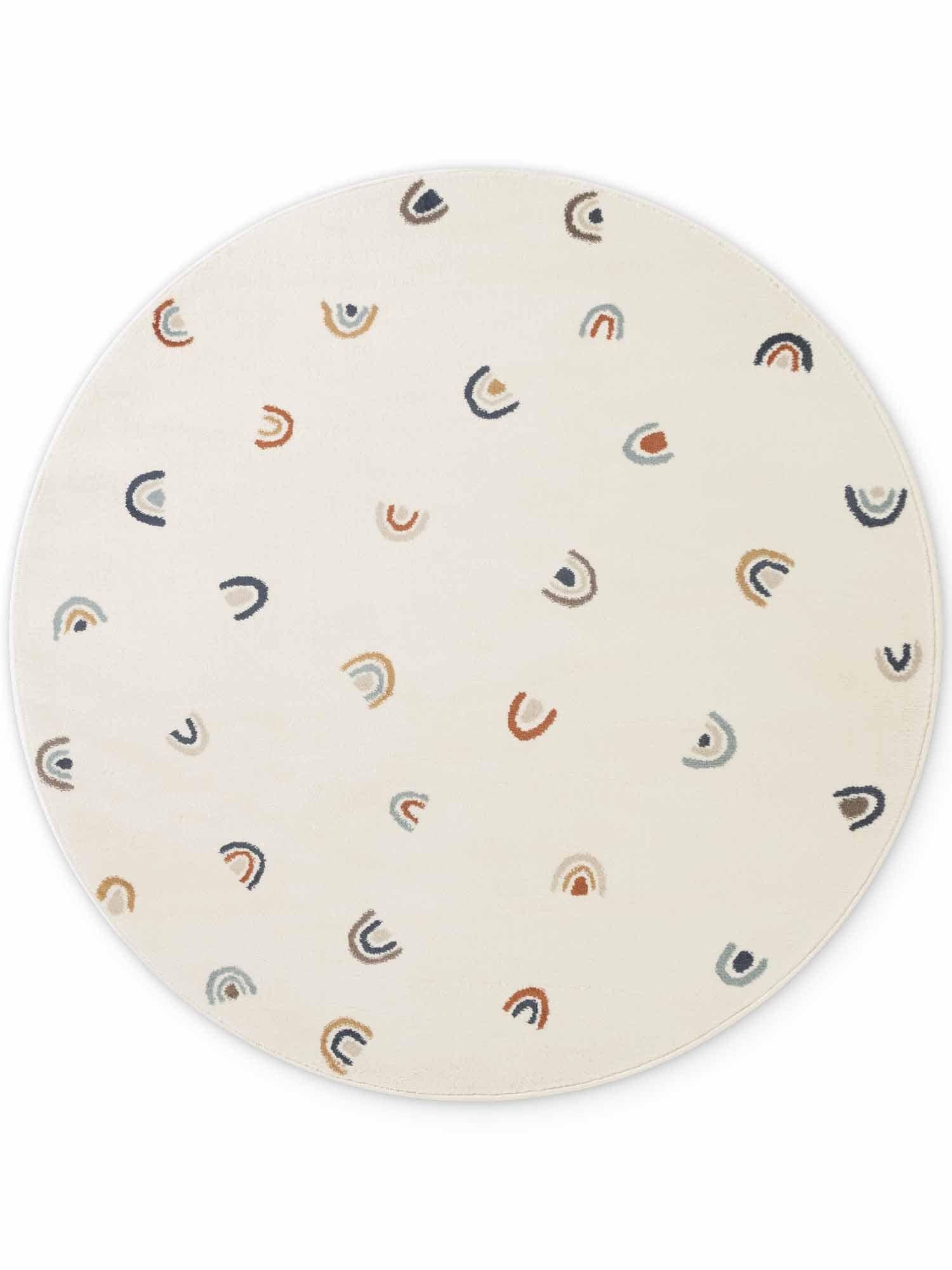 HANSE Home Kinderteppich »Ravi« rund 10 mm Höhe Pflegeleicht, Weich, Kinderzimmer, Spielteppich, Spielunterlage