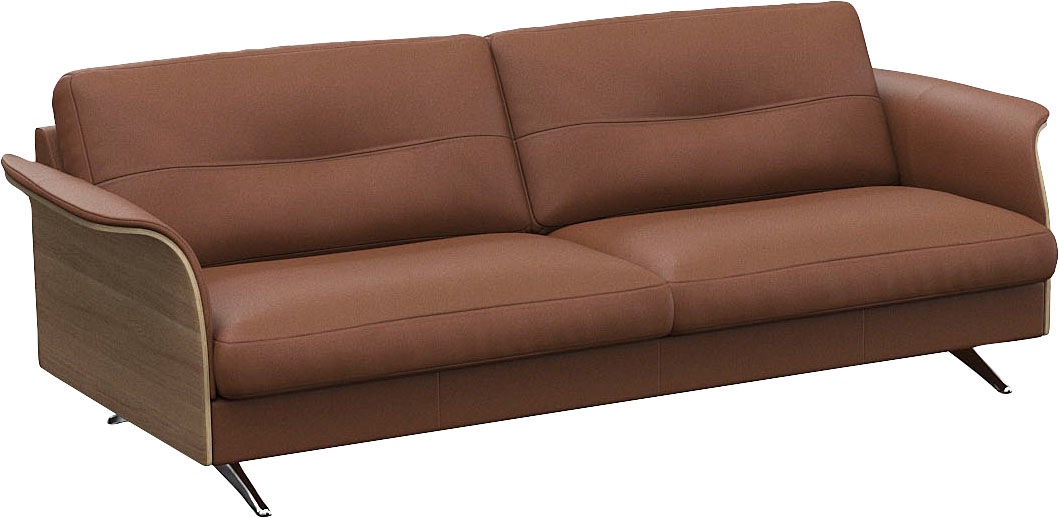 FLEXLUX 3-Sitzer »Glow, super bequem durch hochwertigem Sitzaufbau mit Federkern«, Modernes skandinavisches Design
