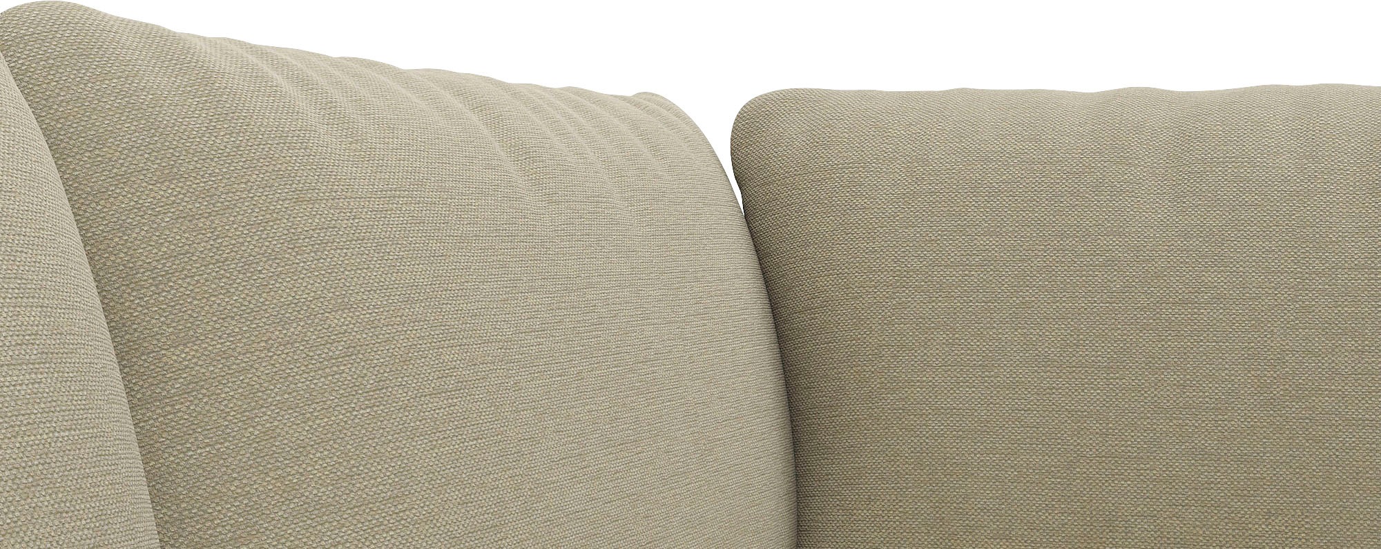FLEXLUX Ecksofa »Bolzano Designsofa, bequem durch Kaltschaum im Sitz, L-Form«, lose Sitz -& Rückenkissen, hohe Füße