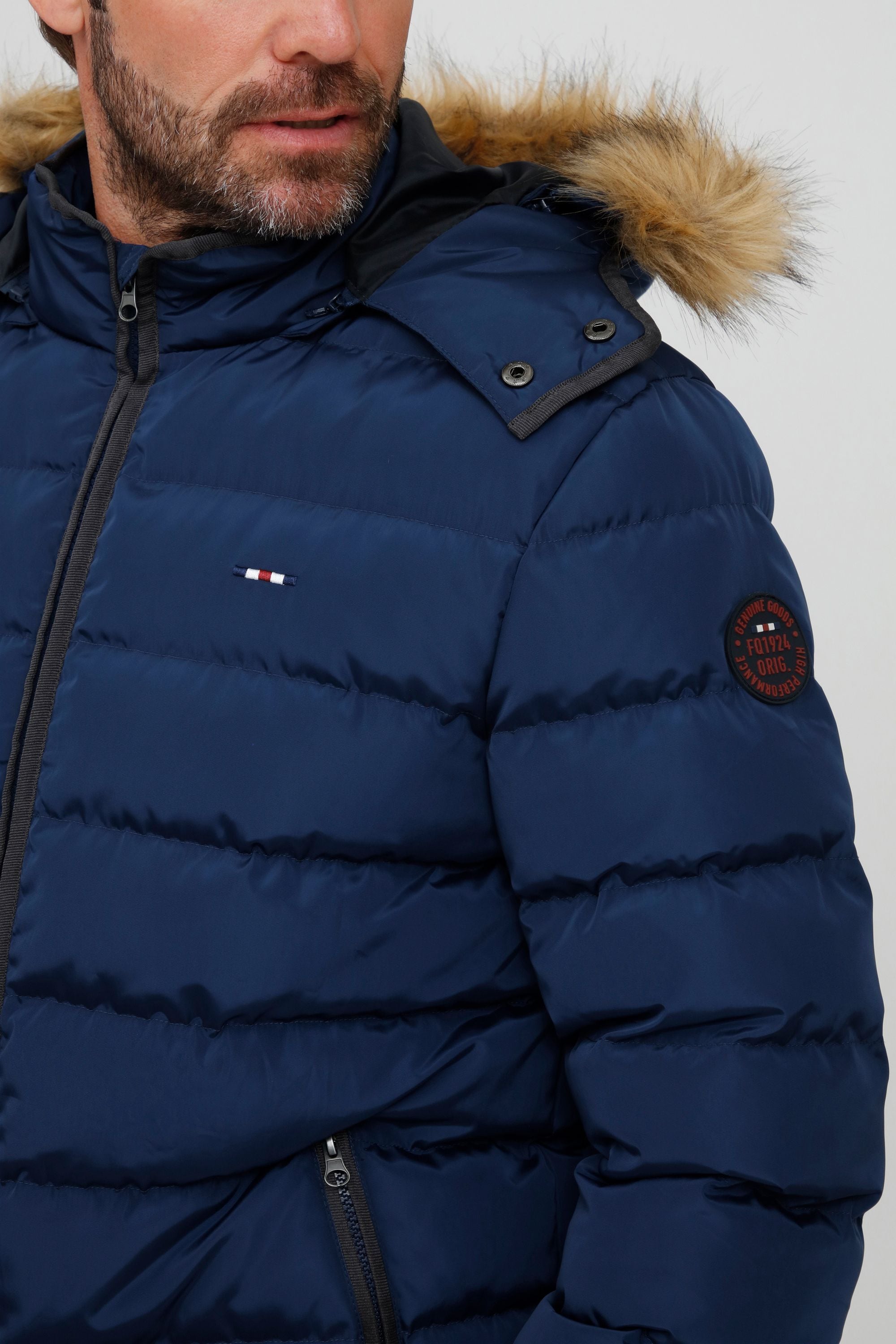FQ1924 Steppjacke »Steppjacke FQAksel«, mit Kapuze