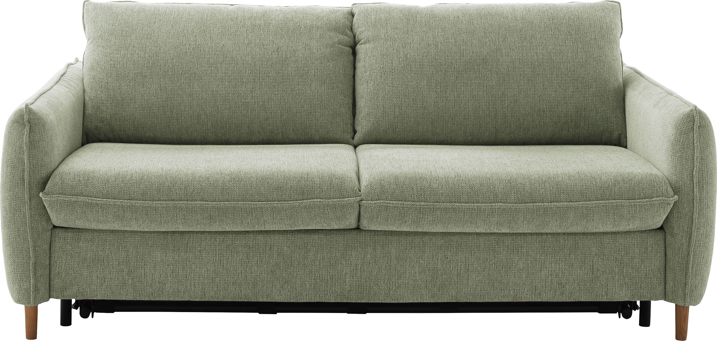 Places of Style Schlafsofa »Bacoli«, in drei Breiten und 3 Matratzenausführungen; Sitzkissen in hochwertigstem Tiger Touch Kaltschaum, Faltbeschlag, als Dauerschläfer geeignet