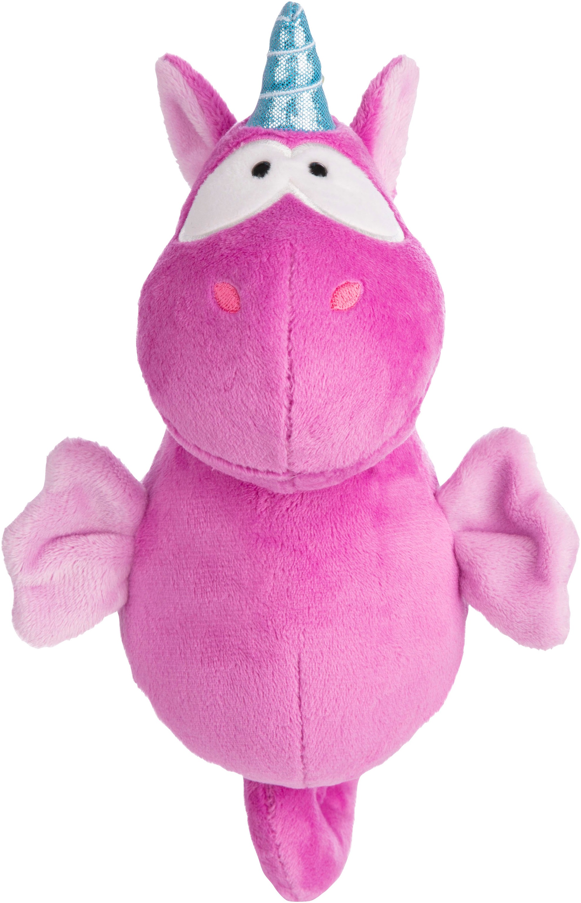 Nici Kuscheltier »Theodor & Friends, Seepferdchen Laguna Rainbow, 27 cm«, enthält recyceltes Material (Global Recycled Standard)