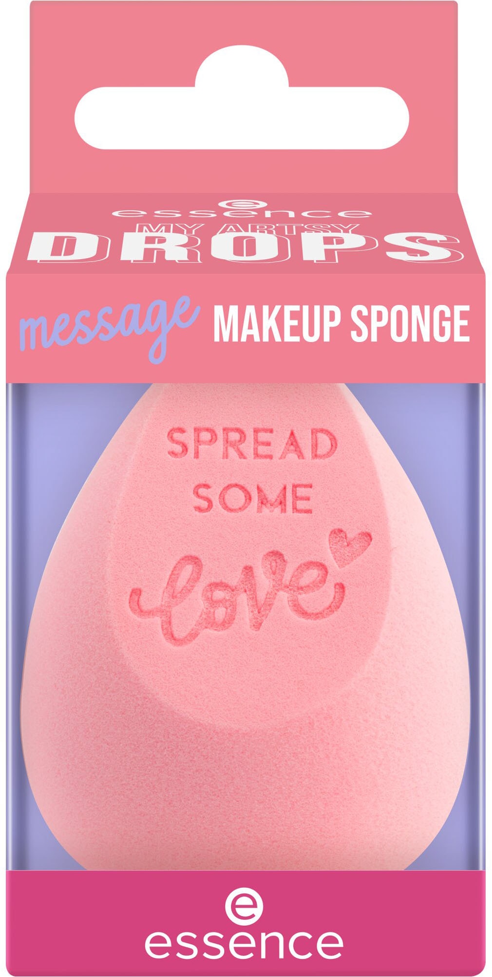 Essence Make-up Schwamm »MY ARTSY DROPS makeup sponge«, (Set, 3 tlg.), mit einzigartigem Design