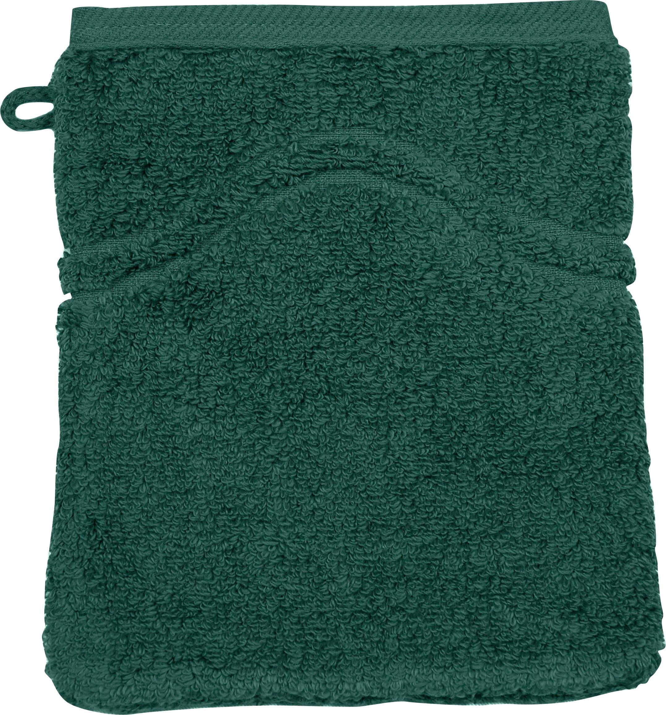 ROSS Waschhandschuh »Cashmere feeling«, (Packung, 6 St.), mit Wellen-Bordüre