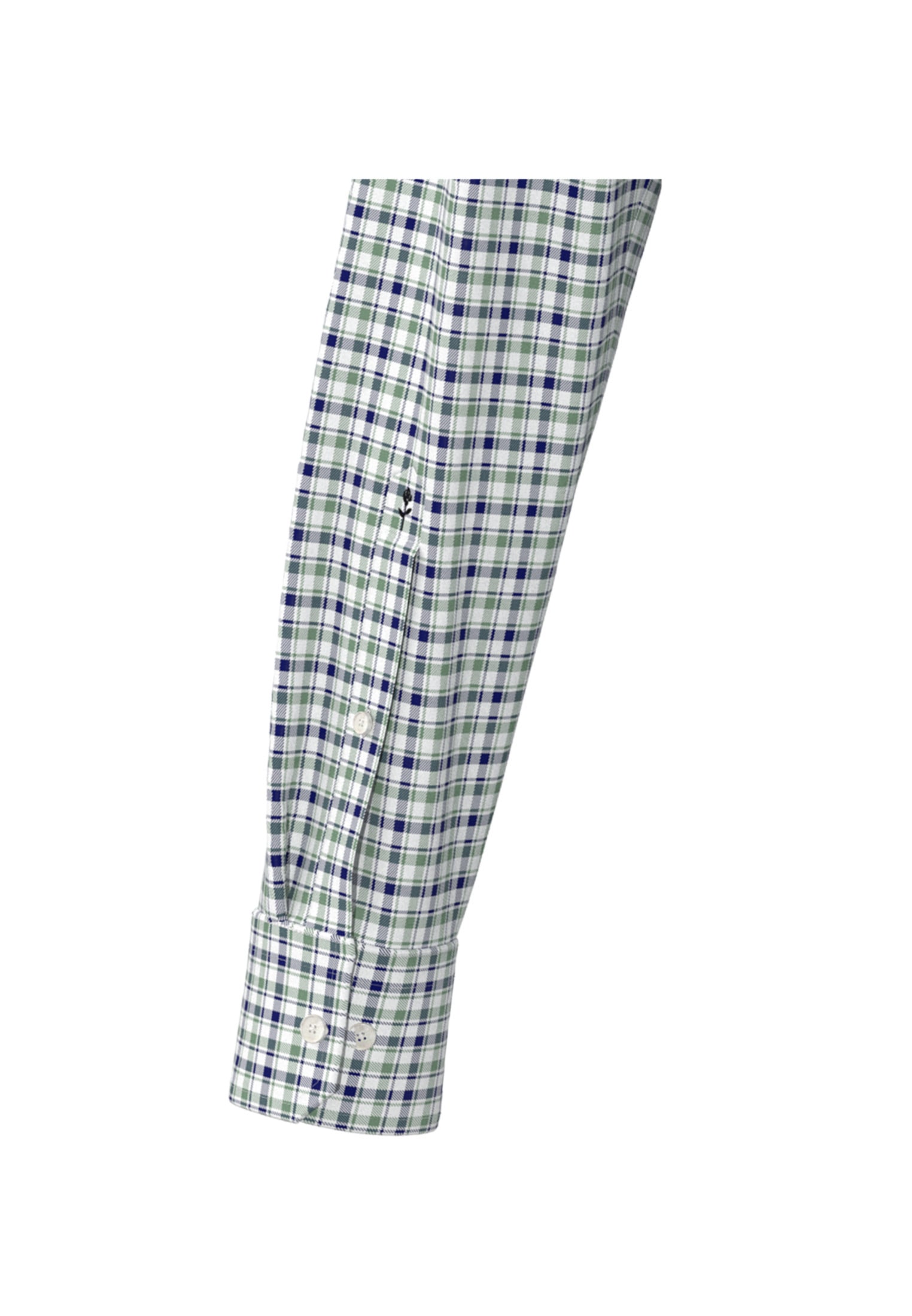 seidensticker Businesshemd »Regular«, Regular Langarm Button-Down-Kragen Karo