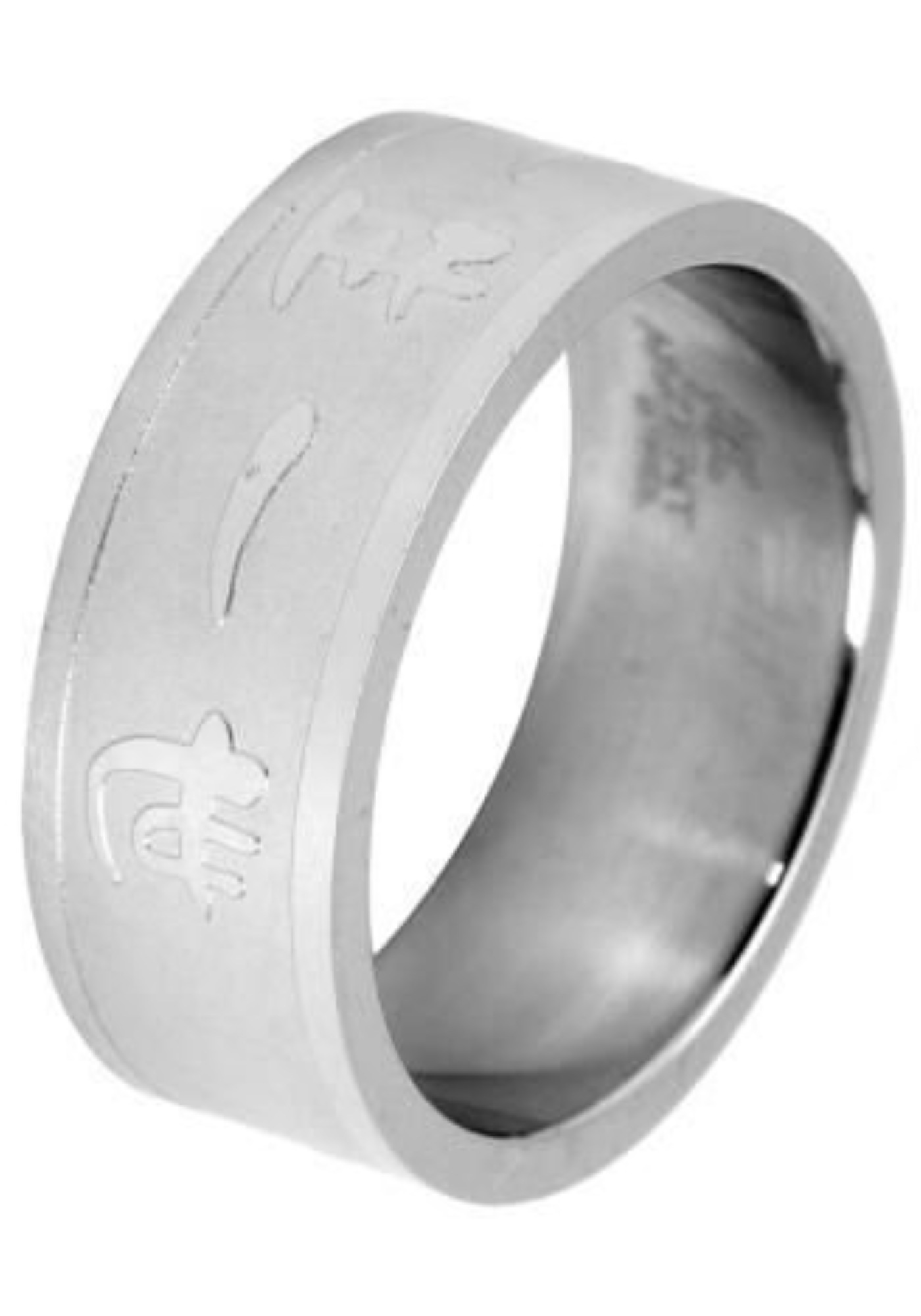 AKZENT Fingerring »Cailan, silberfarbig, langlebig«
