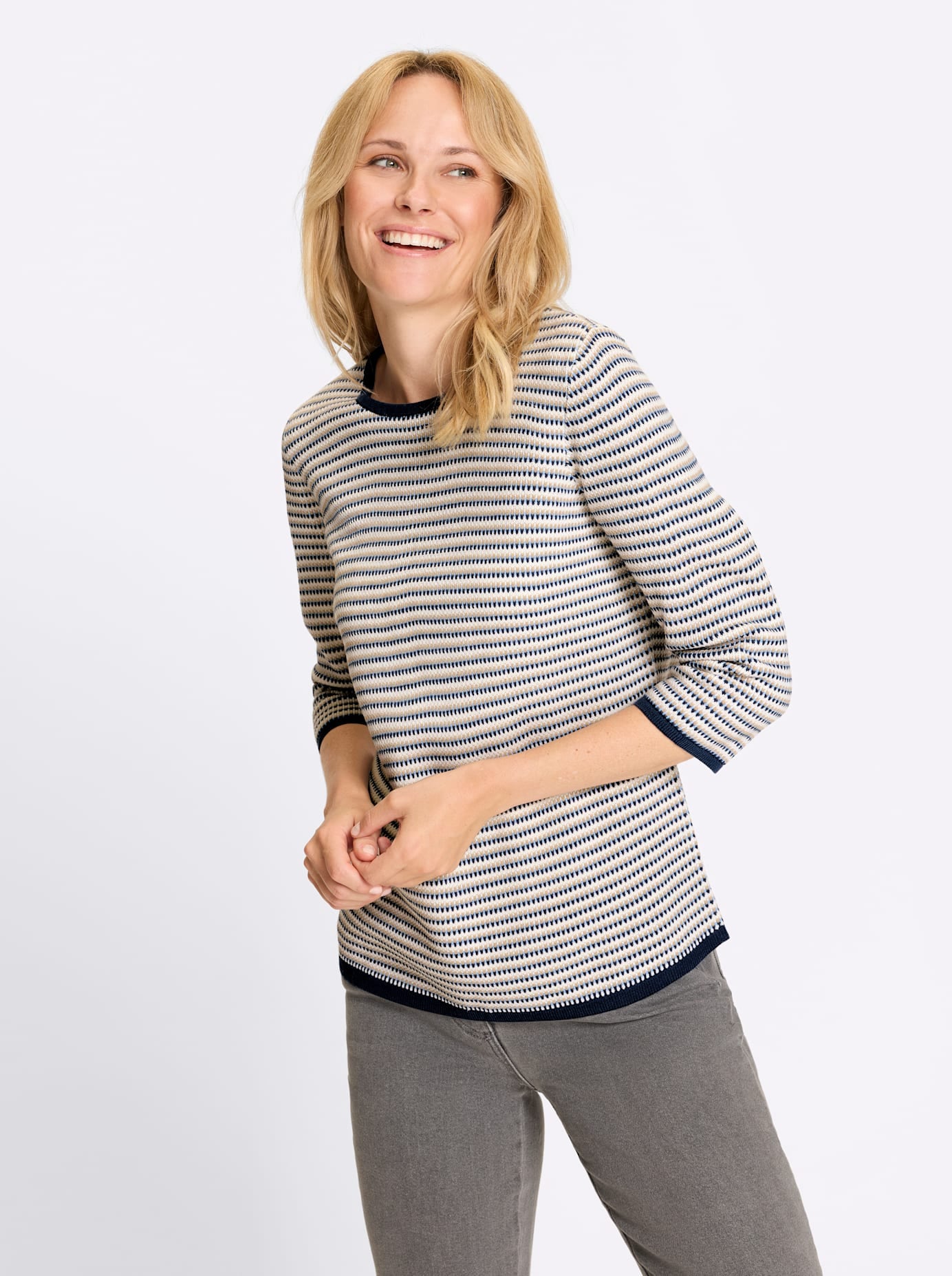 Classic Basics 3/4 Arm-Pullover »Pullover«