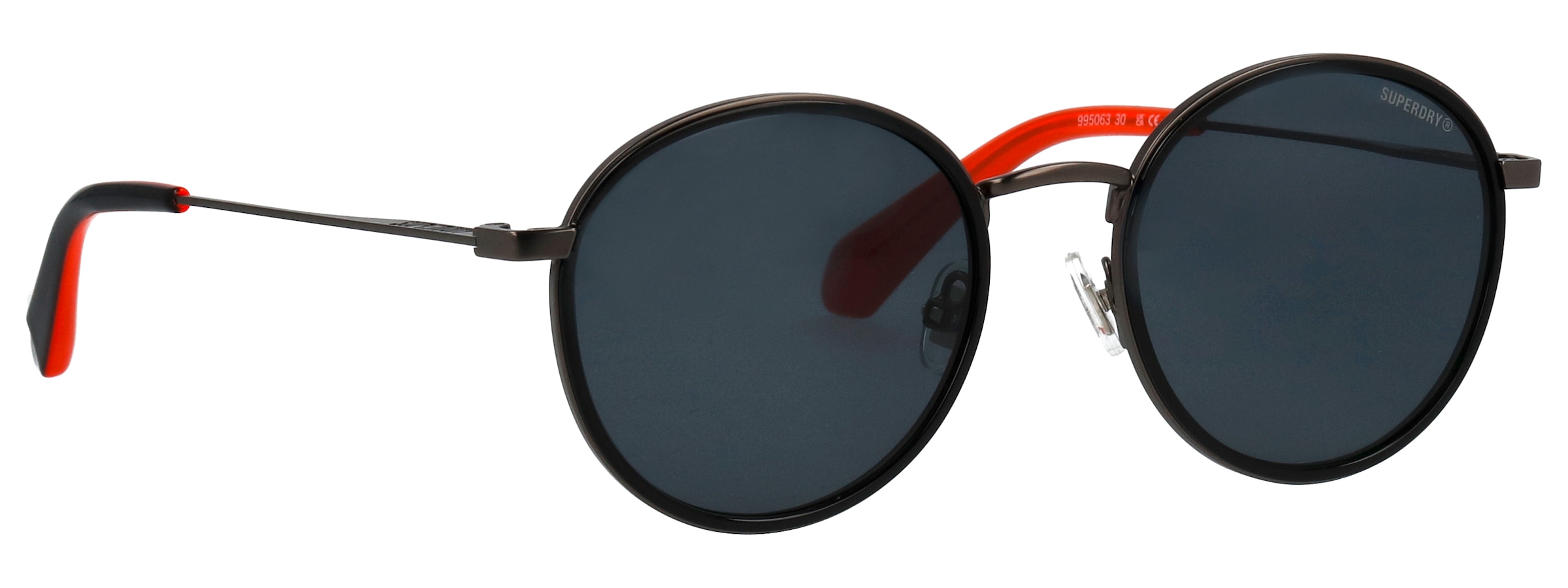 Superdry Sonnenbrille »Modell 995063« Form Rund, Logoschriftzug auf Bügel, Kombifassung