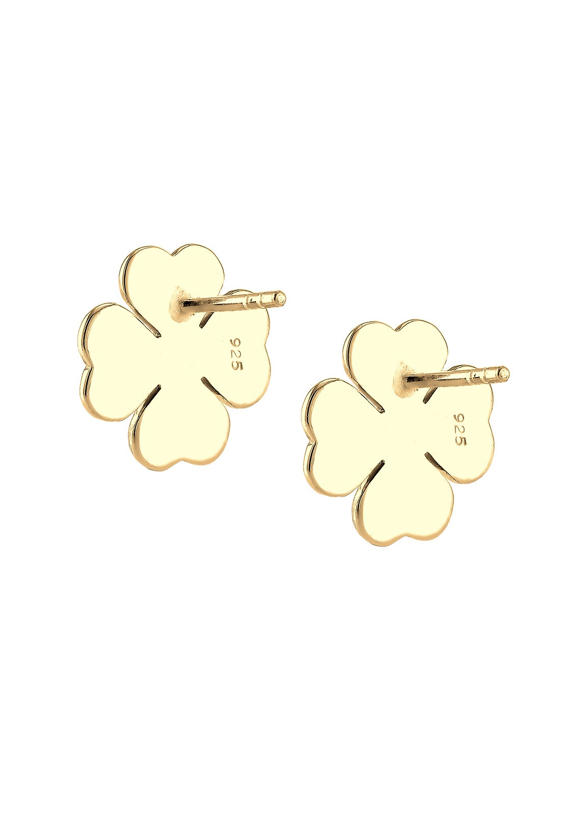 Elli Paar Ohrstecker »Ohrringe Ohrstecker Kleeblatt 925 Sterling Silber«