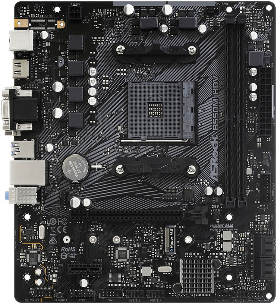 Asrock Mainboard »B550M-HDV«