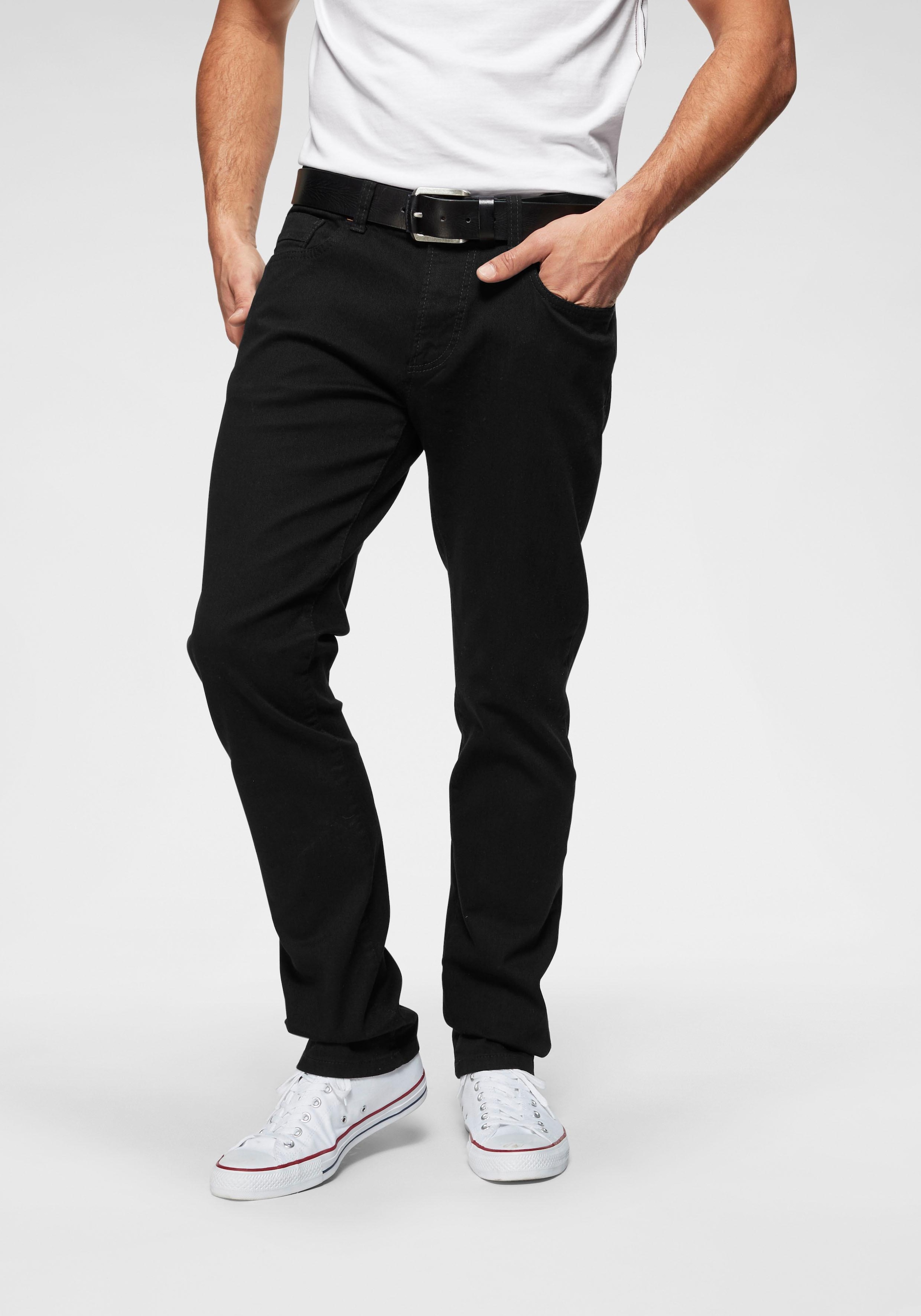 Regular-fit-Jeans »HOUSTON«, im klassischen 5-Pocket-Stil