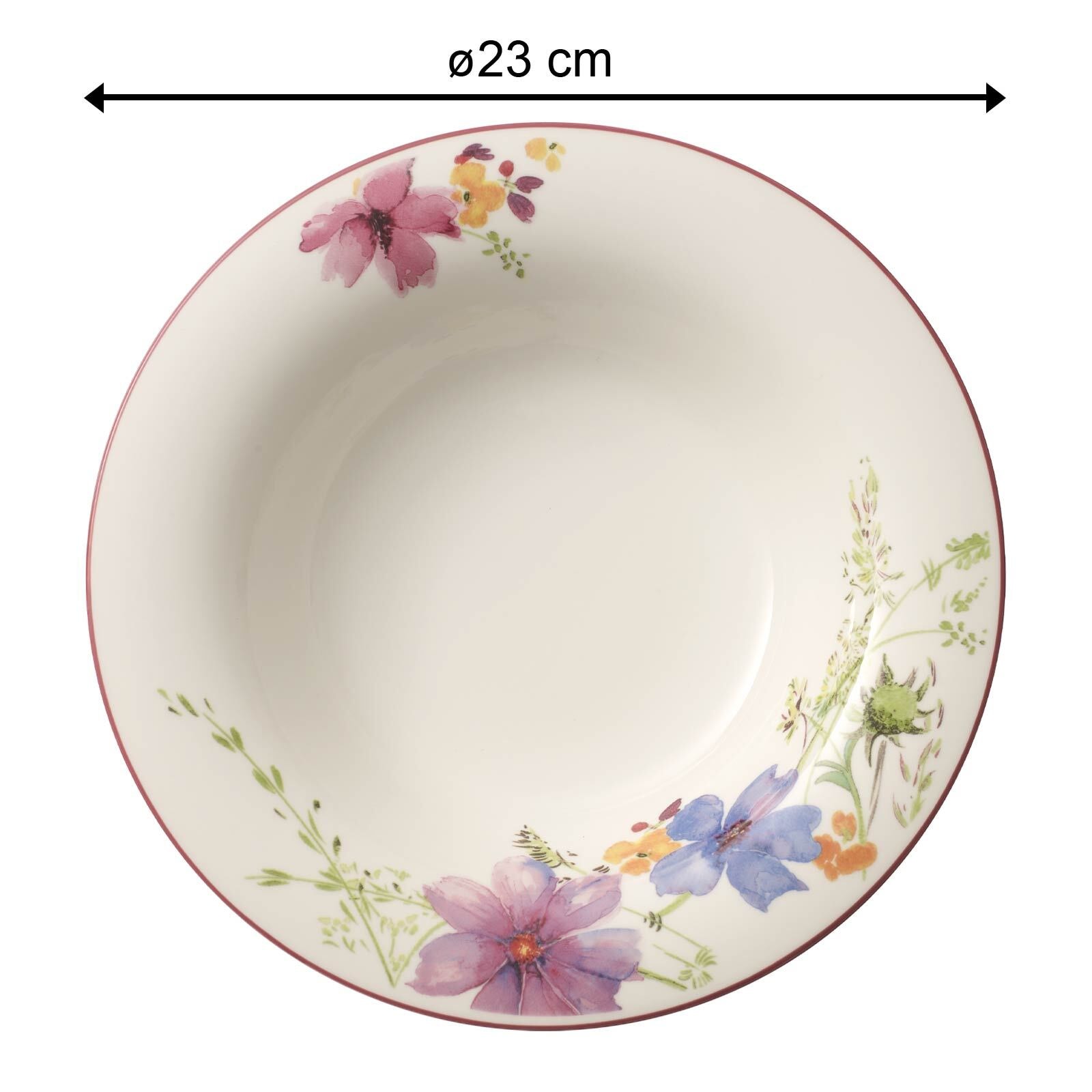 Villeroy & Boch Suppenteller »Suppenteller Mariefleur Basic ø 23 cm bunt«