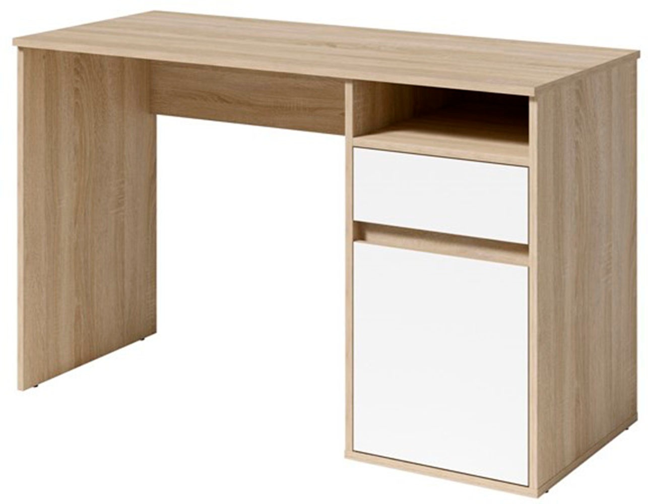 Home affaire Schreibtisch »Tinsley«, mit Schublade, und Tür, Breite 120 x53 cm