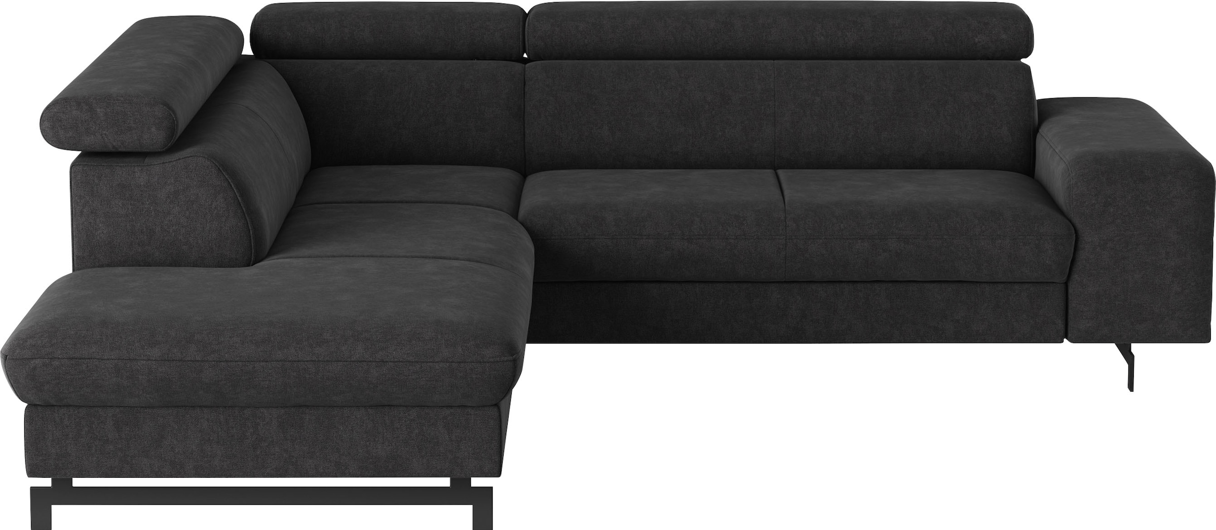 COTTA Ecksofa »Emma L-Form« mit Kopfteilverstellung, wahlweise mit Bettfunktion & Bettkasten