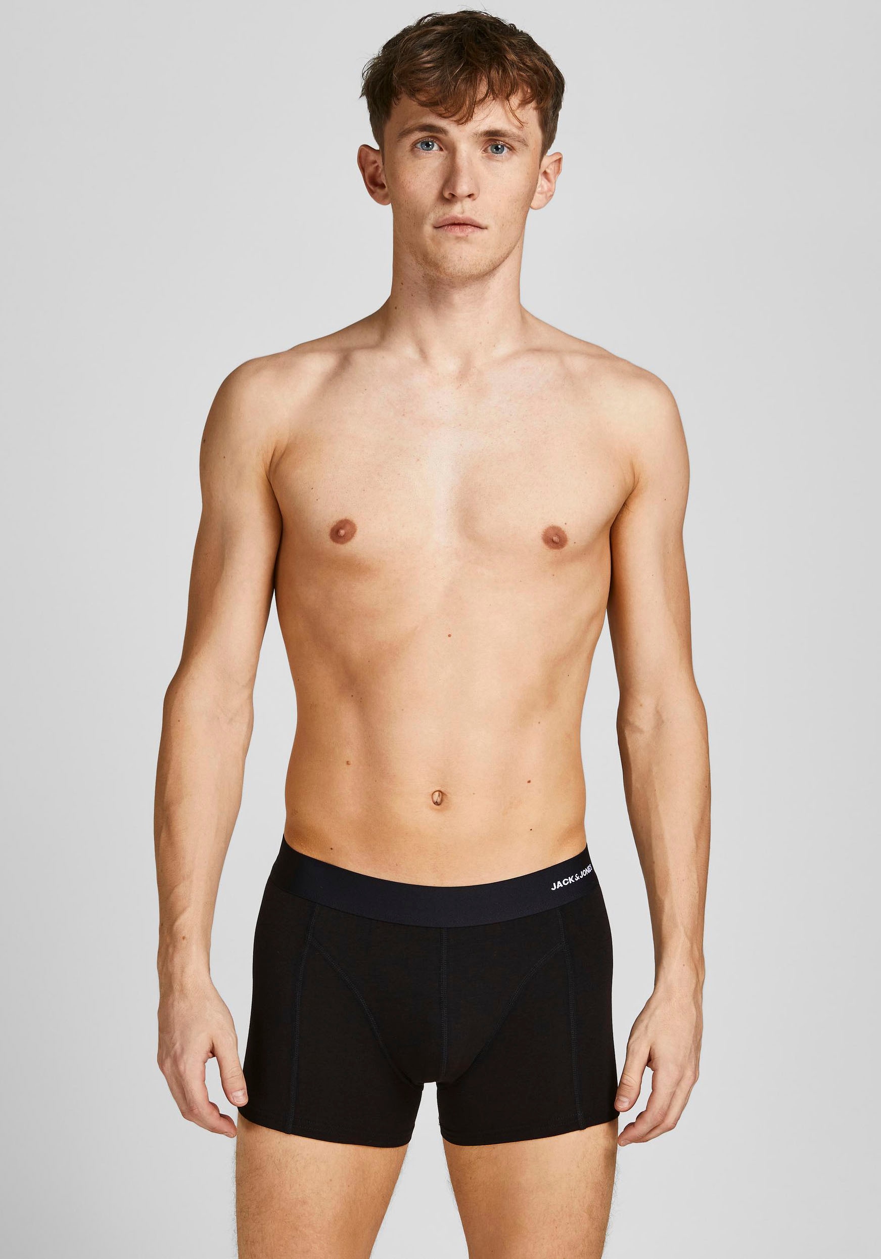 Jack & Jones Trunk »JACBASIC BAMBOO TRUNKS 3 PACK NOOS«, (Packung, 3 St.)