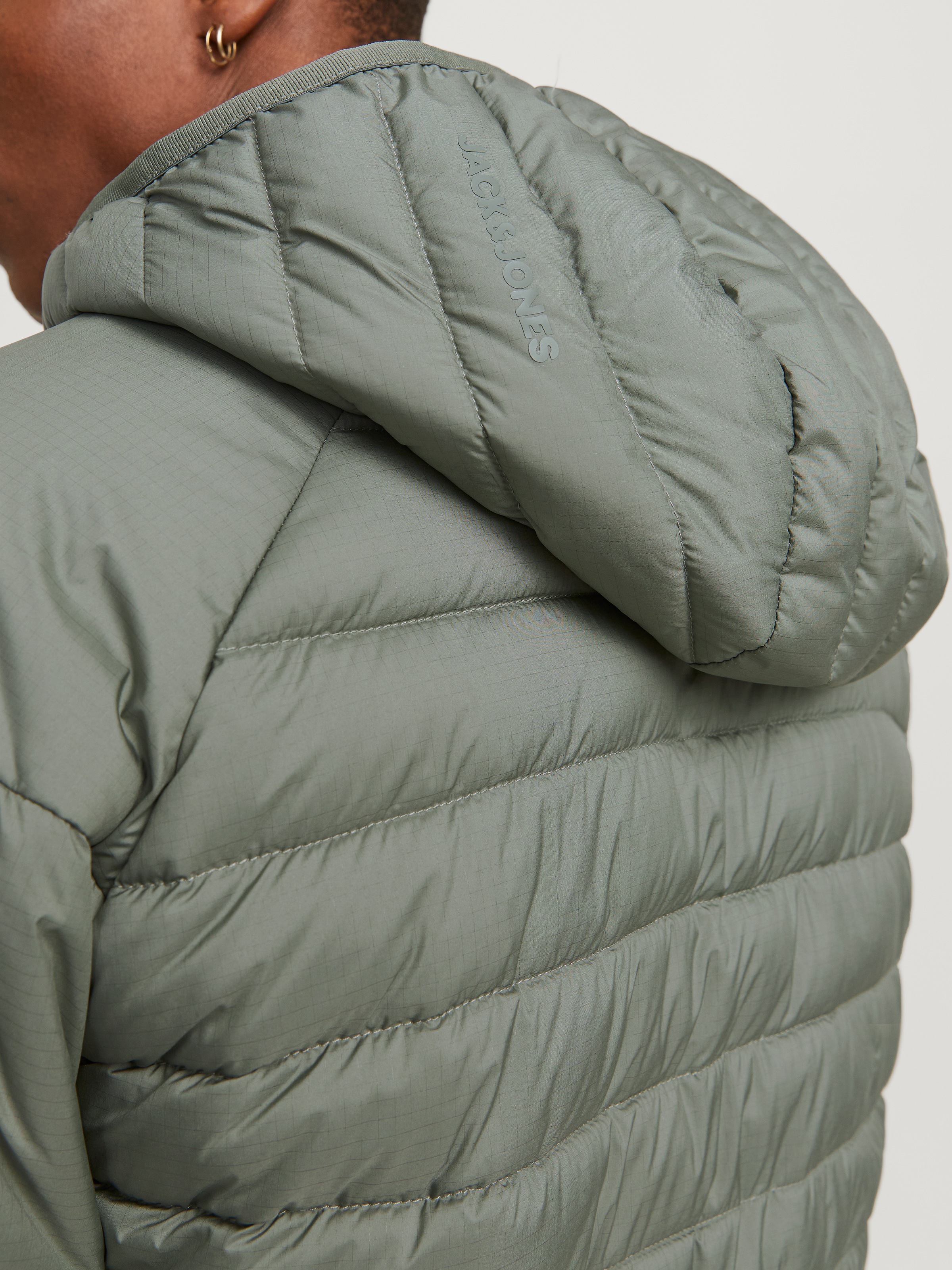 Jack & Jones Steppjacke »JJESTATE HYBRID JACKET NOOS«, mit Kapuze, mit Kapuze