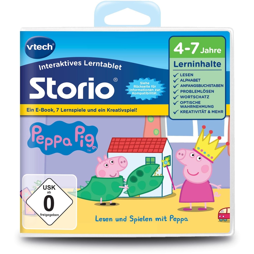 Vtech® Spielesoftware »Storio Lernspiel, Peppa Pig«, vtech