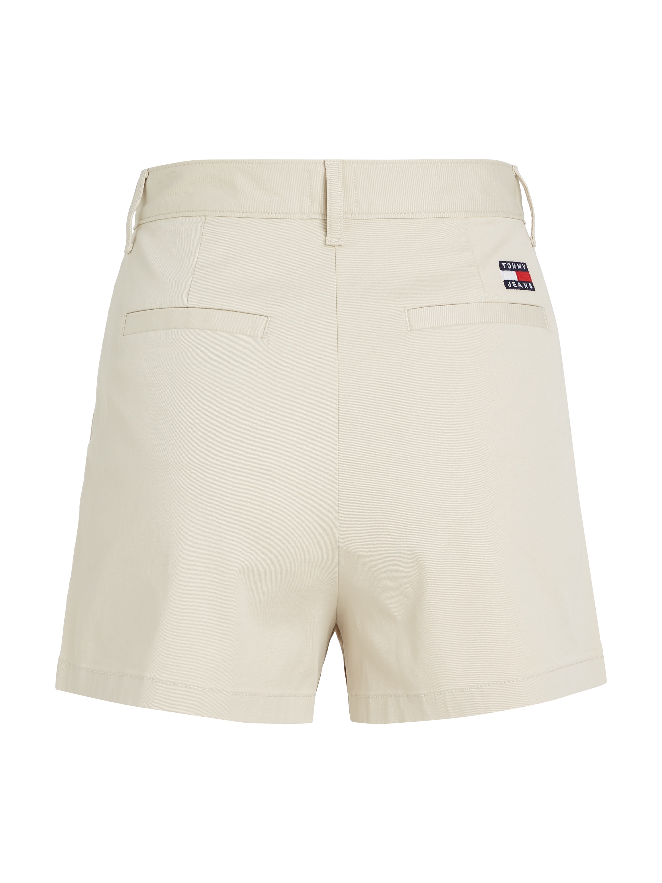 Tommy Jeans Shorts »TJW CLAIRE HR PLEATED SHORTS«, mit Tommy Jeans Markenlabel
