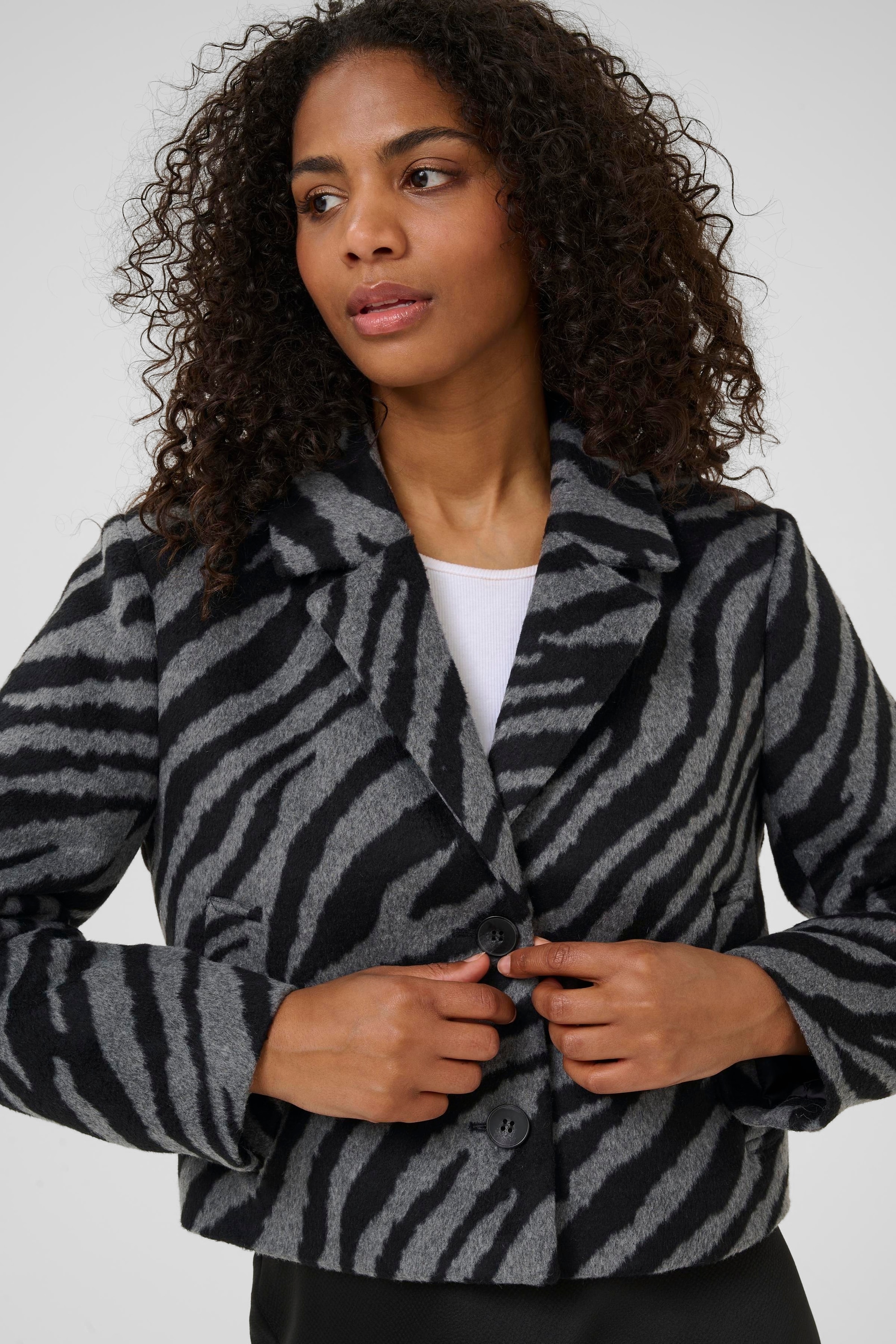 KAFFE Wintermantel »Jacke KAtora«