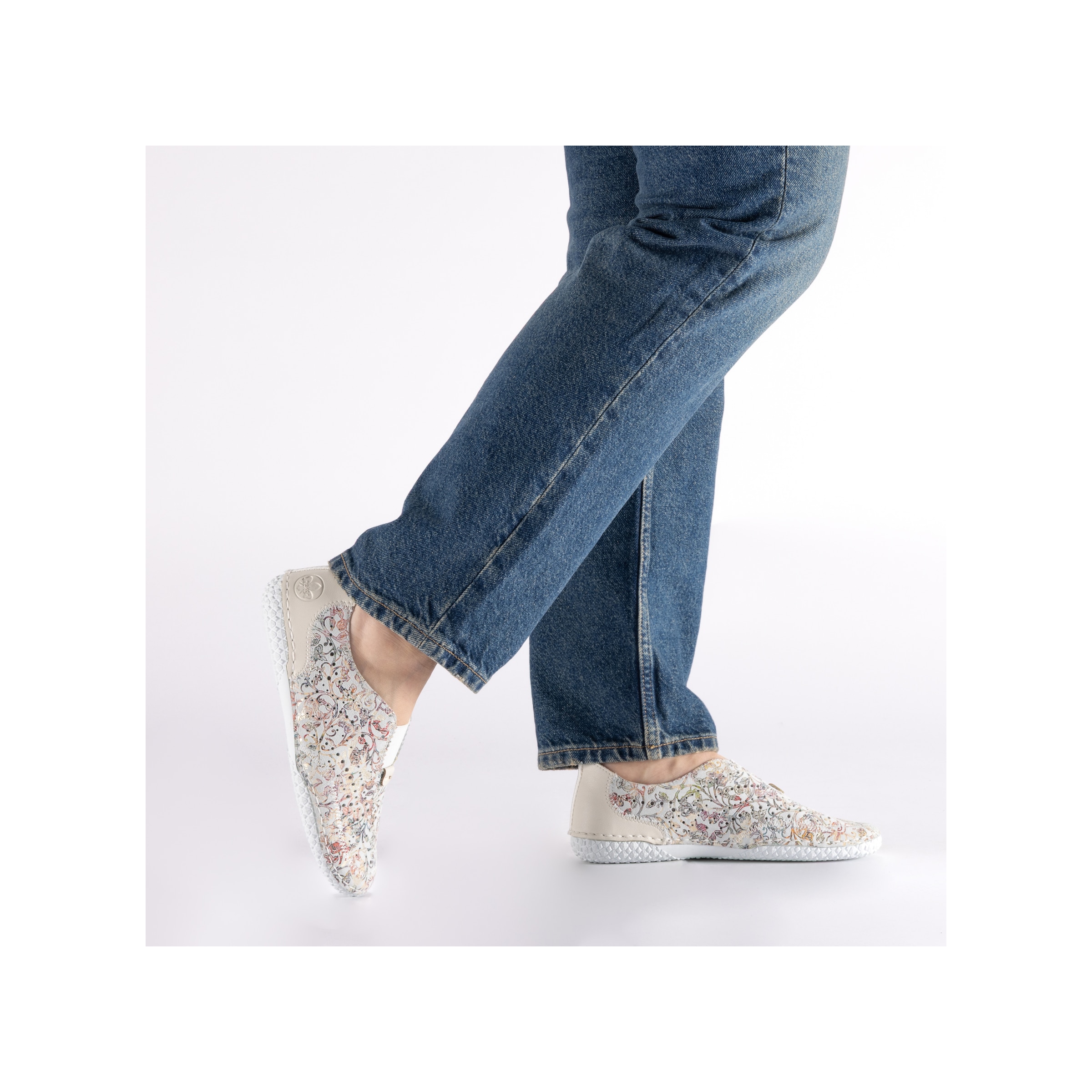 Rieker Slipper  Slip-on Sneaker, Schlupfschuh, Halbschuh mit Gummizug