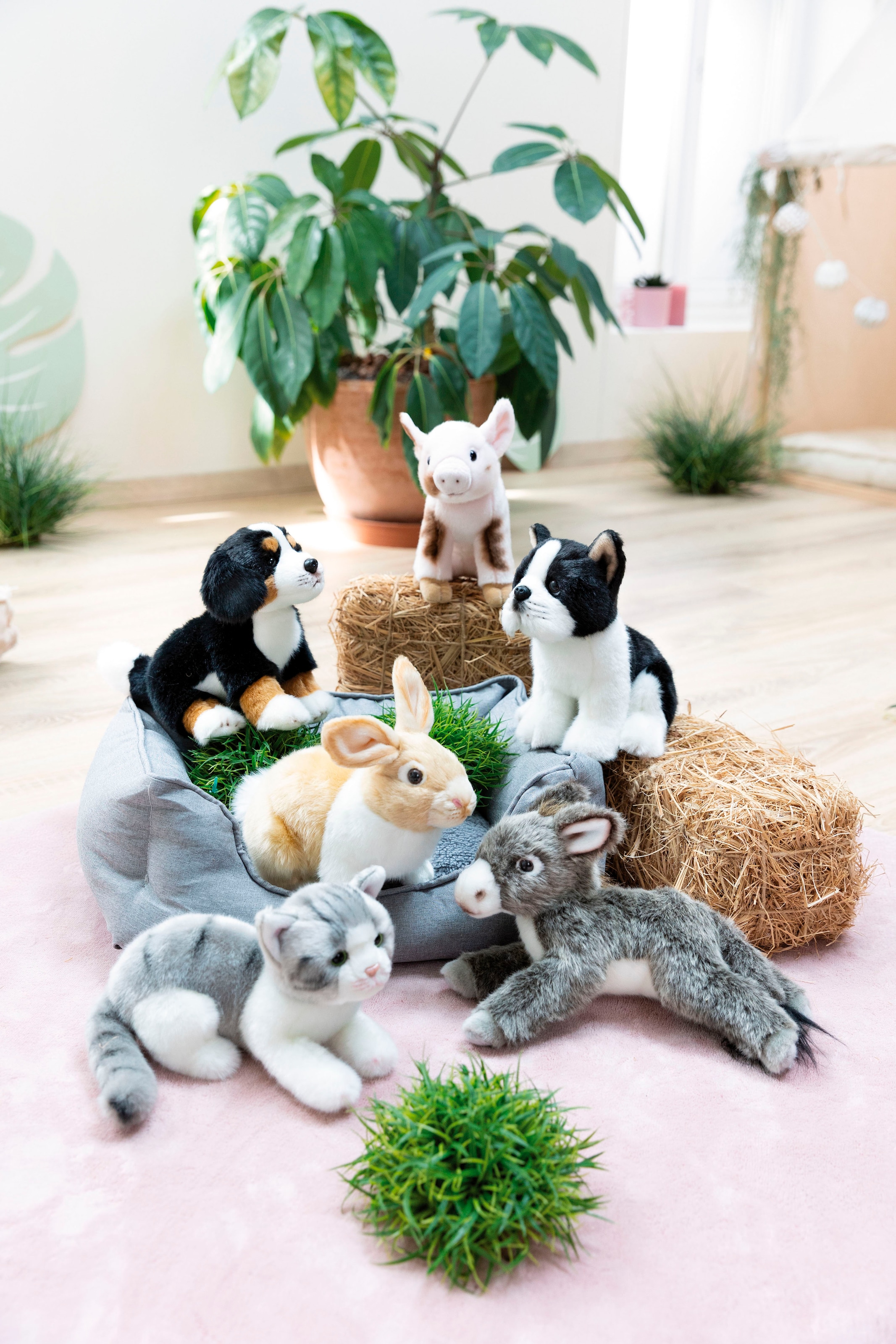 Nici Kuscheltier »Lifelike, Hund Berner Sennenhund, 20 cm«
