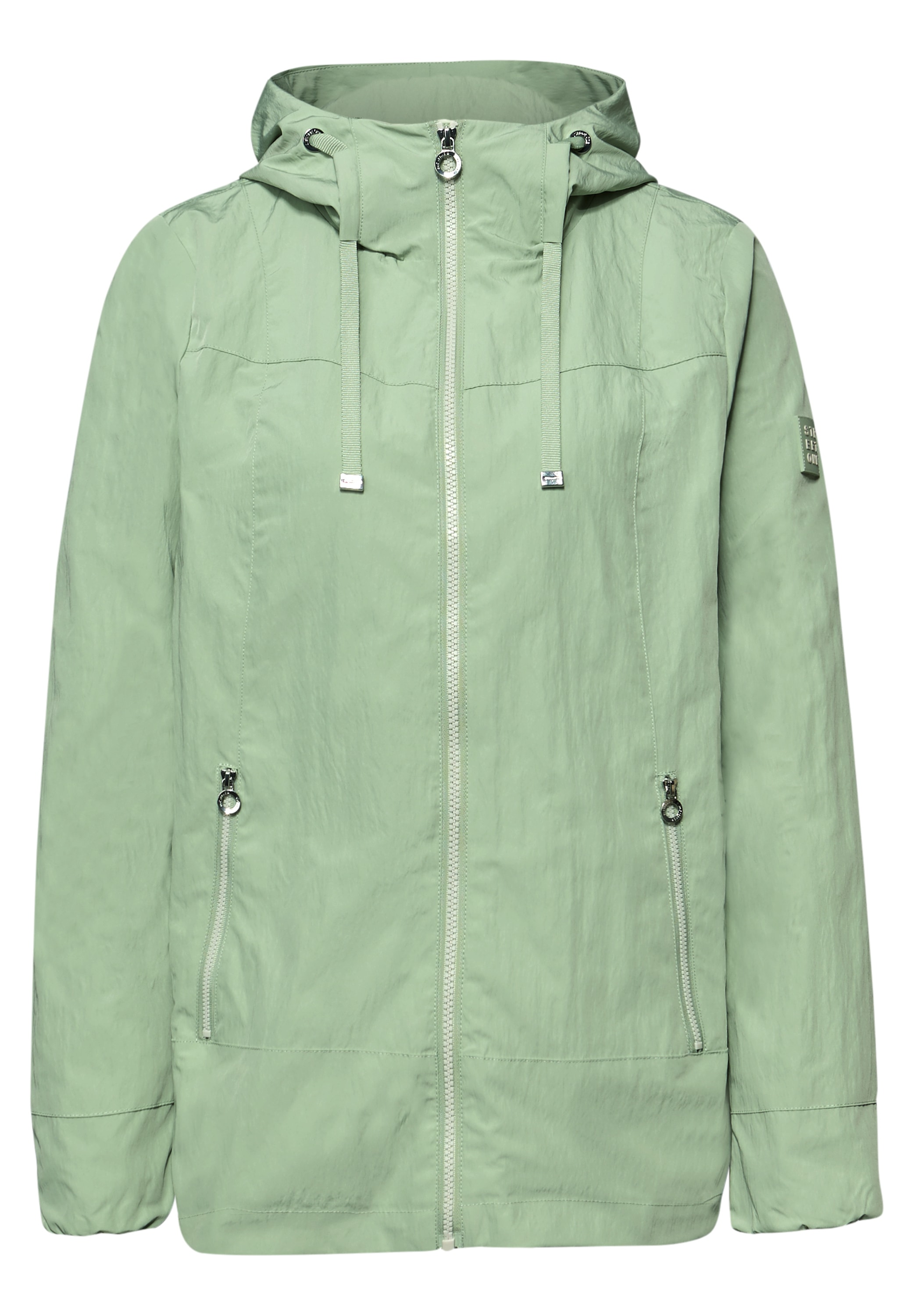 STREET ONE Kurzjacke mit Kapuze mit Kapuze