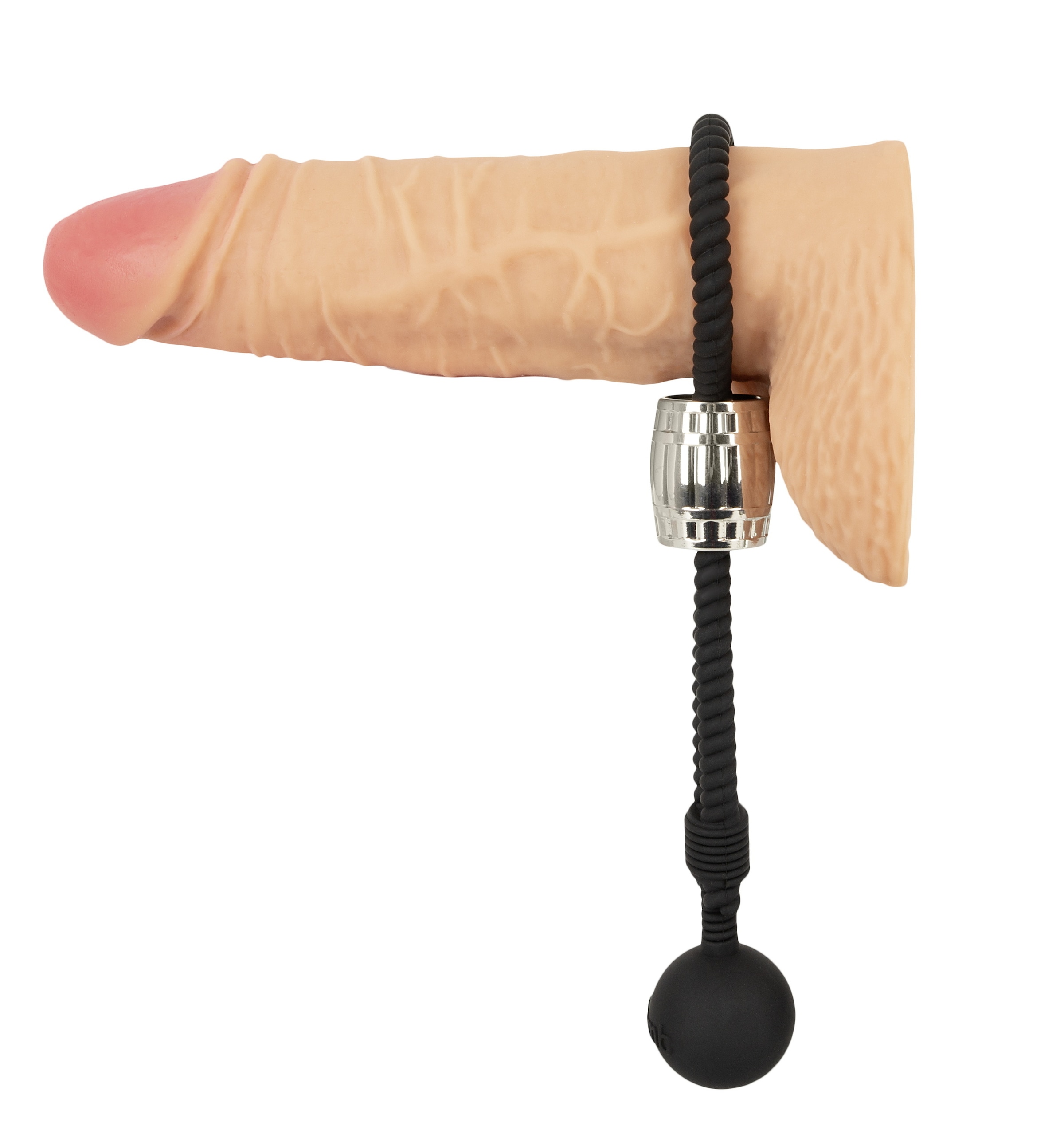 REBEL Penisring »Penisschlaufe Heavy Rope Cock Strap with Ball«