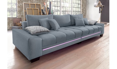Nova Via Big-Sofa, wahlweise mit Kaltschaum (140kg Belastung/Sitz), mit... kaufen Nova Via Big-Sofa, wahlweise mit Kaltschaum (140kg Belastung/Sitz), mit... kaufen