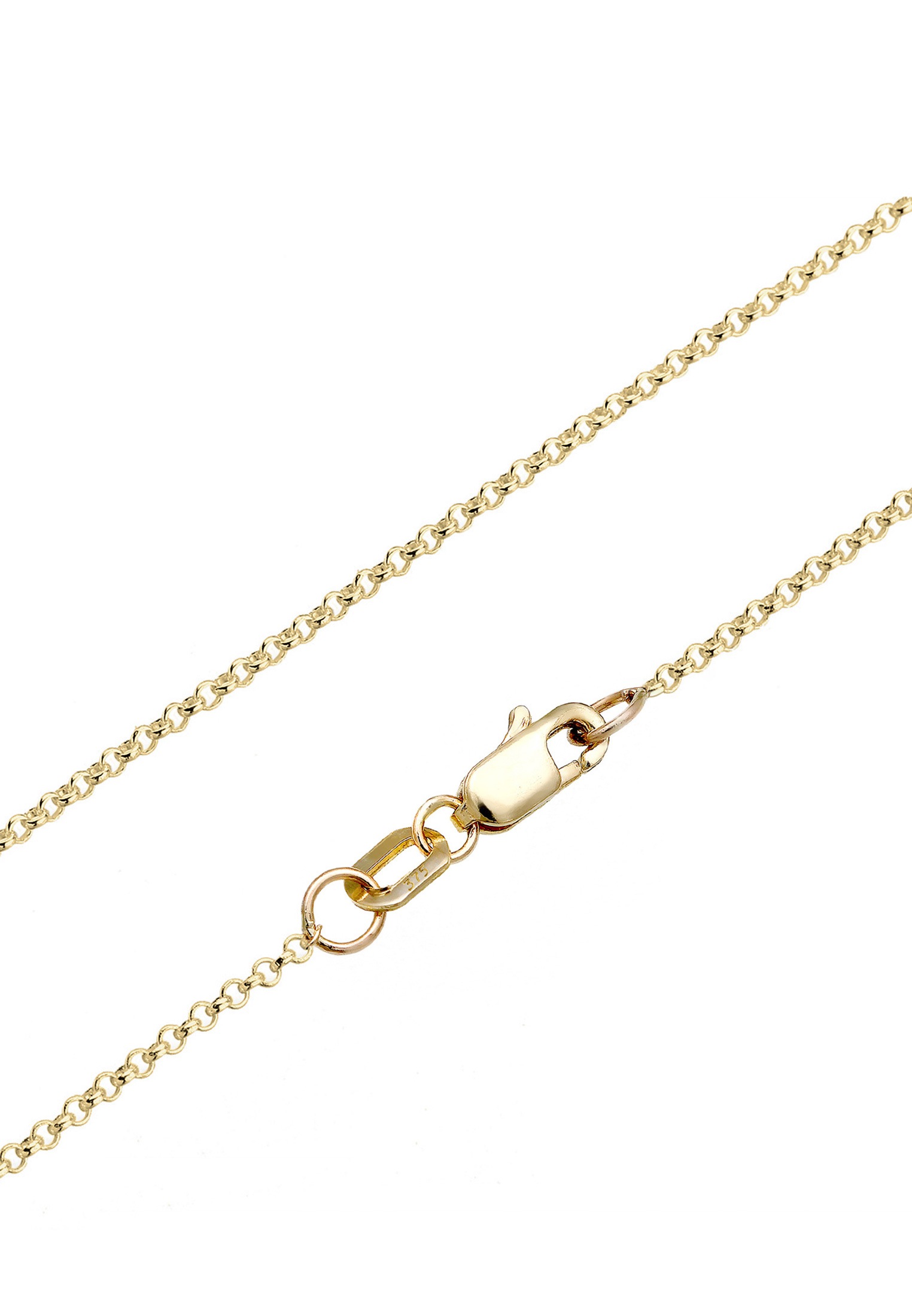 Elli DIAMONDS Ohrring und Ketten Set »Schmuckset Diamanten Brilliant (0.215 ct) 375 Gelbgold«