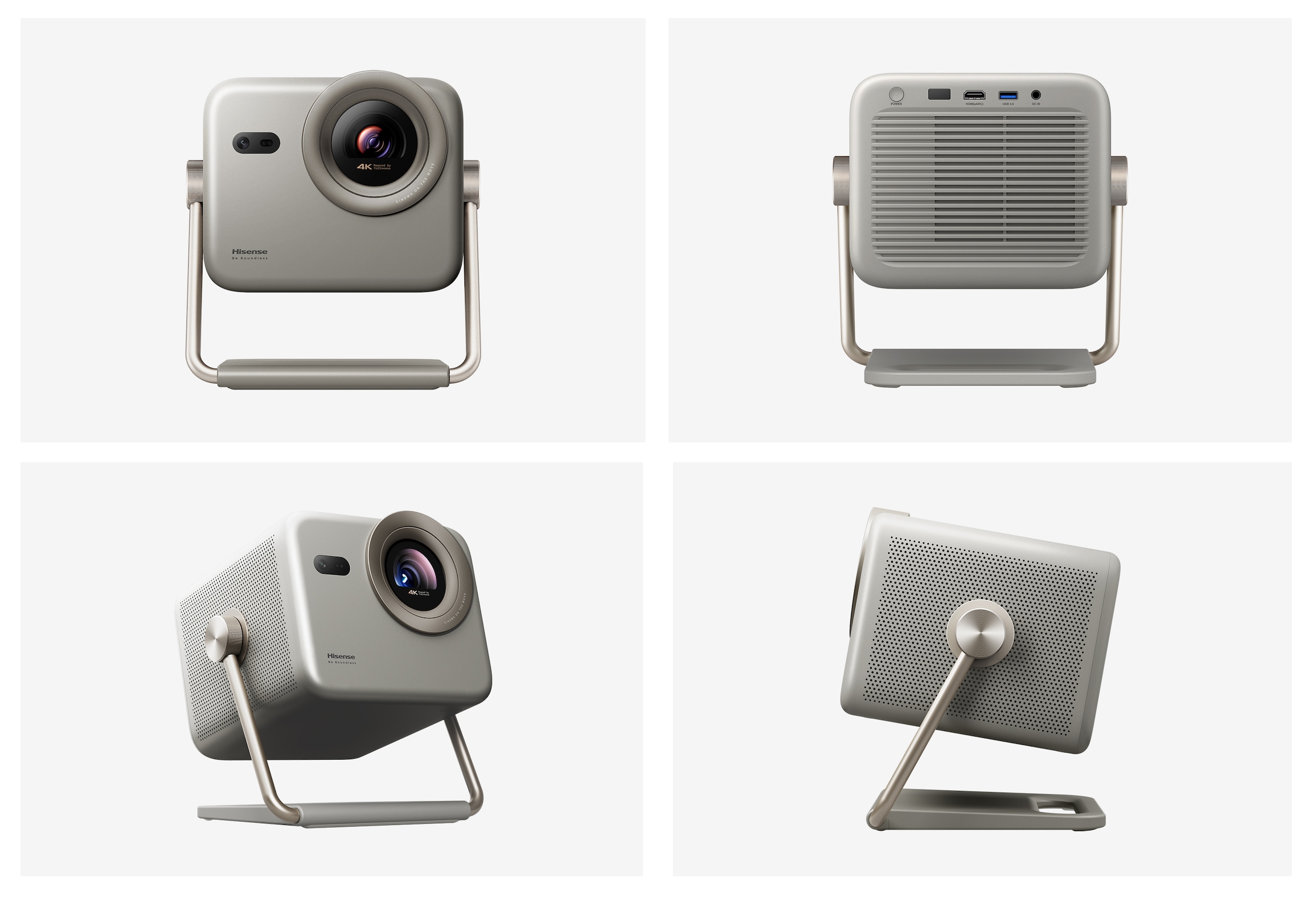 Hisense DLP-Beamer »M2 PRO«, (1000:1), Hisense M2 PRO 4K UHD Laser Mini Projektor