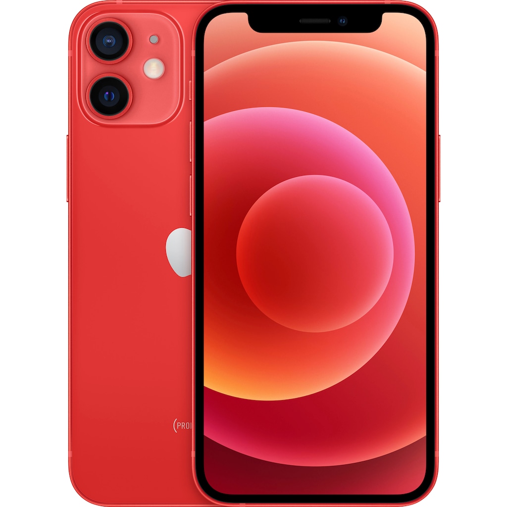 Apple Smartphone »iPhone 12 mini«, rot, 13,7 cm/5,4 Zoll, 64 GB Speicherplatz, 12 MP Kamera