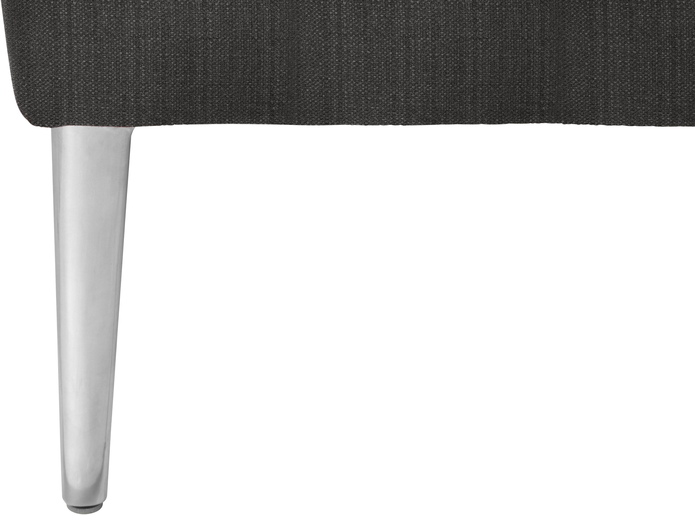 W.SCHILLIG Hocker »enjoy&MORE«, Füße Chrom glänzend, Breite 151 cm