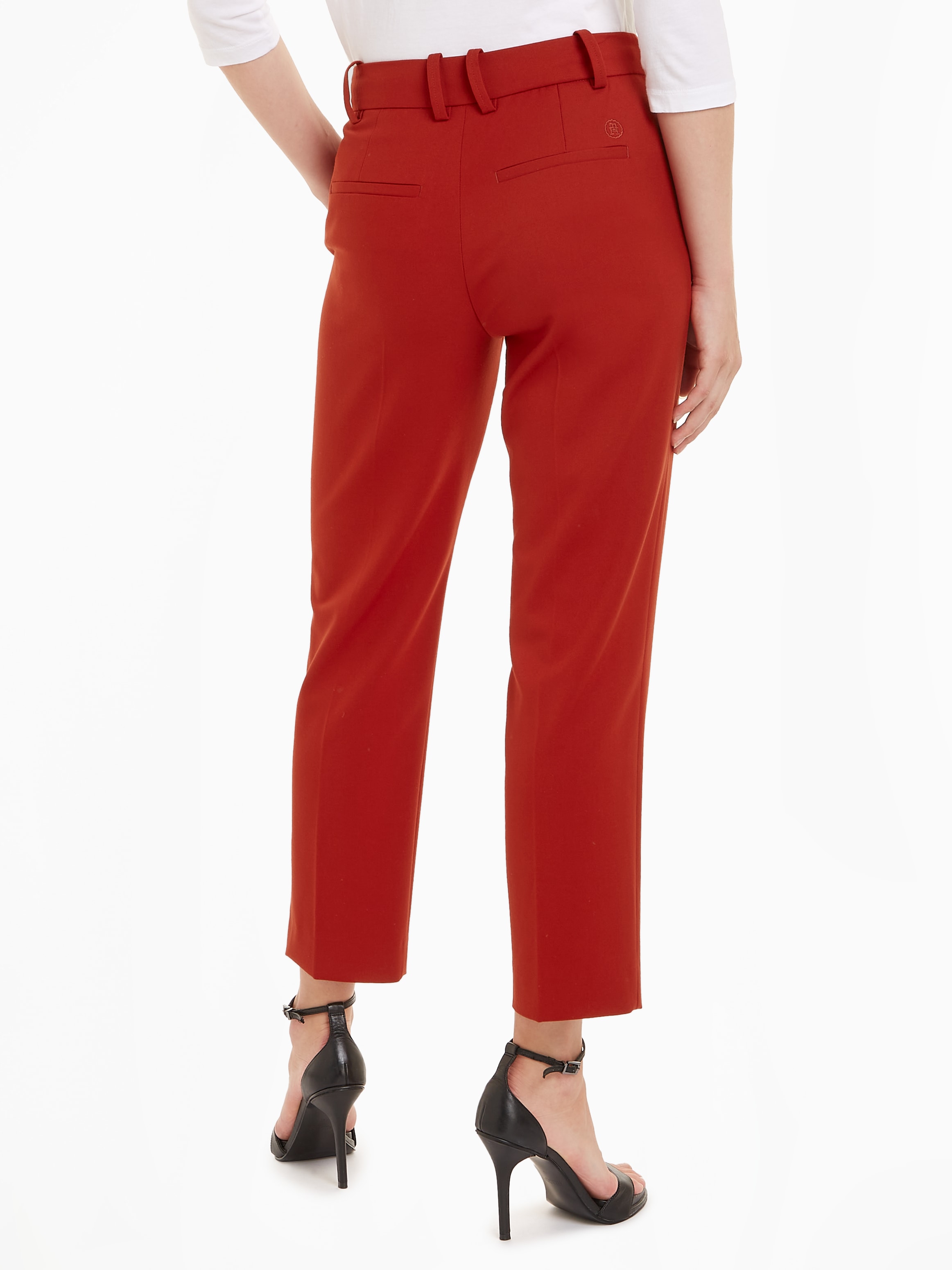 Tommy Hilfiger Webhose »MD CORE SLIM STRAIGHT PANT«, mit Bügelfalten