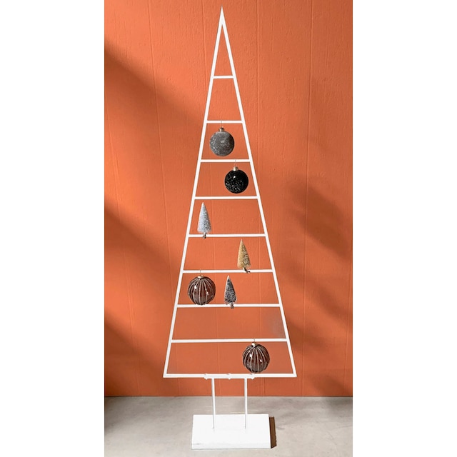 Leonique Weihnachtsbaumkugel »Joscelin, Weihnachtsdeko, Christbaumschmuck«,  (Set, 4 St.), Christbaumkugeln aus Glas, beflockt bestellen bei OTTO
