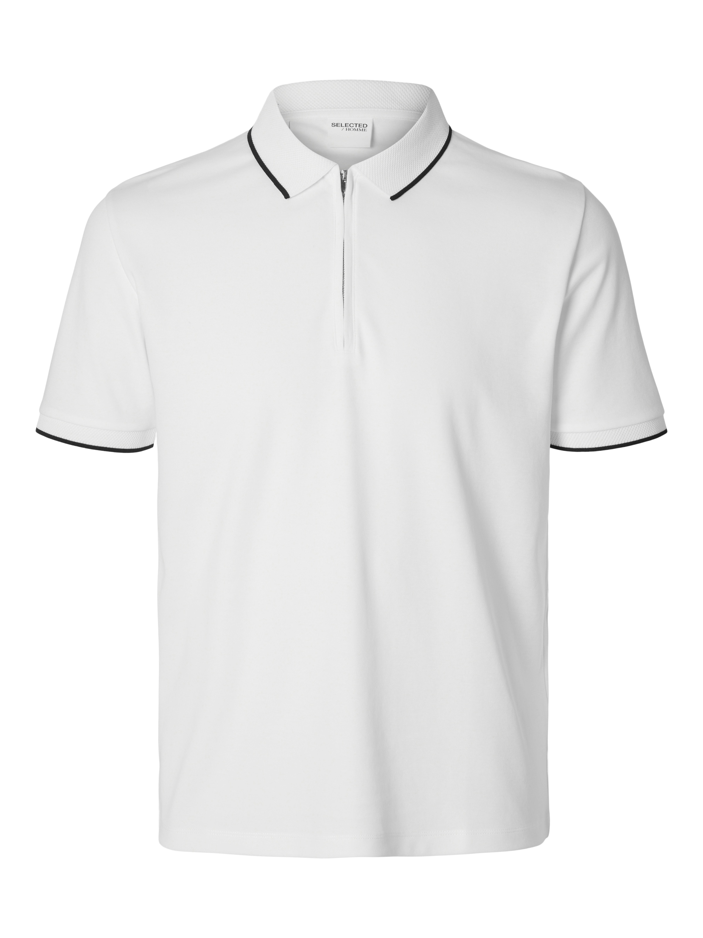 SELECTED HOMME Poloshirt »SLHFAVE SPORT ZIP SS POLO NOOS«