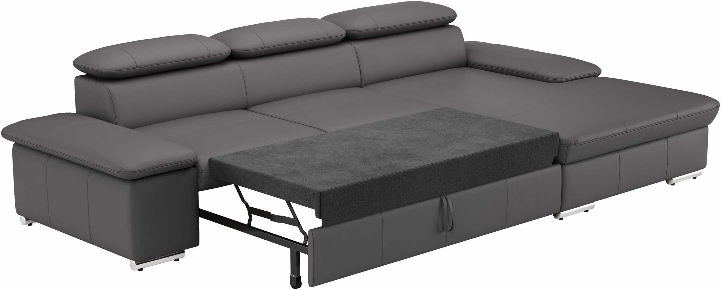 sit&more Ecksofa »Valantine L-Form«, inkl. Kopf- und Armteilverstellung, wahlweise mit Bettfunktion