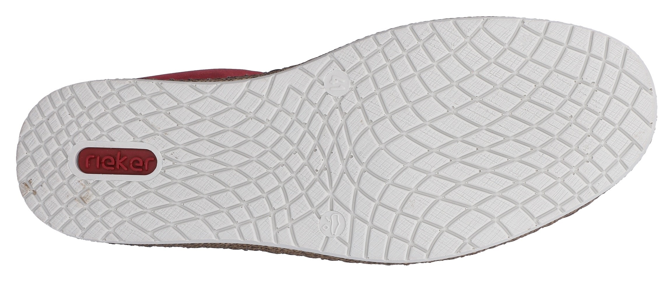 Rieker Espadrille  Sommerschuh, Slipper, Freizeitschuh im Materialmix