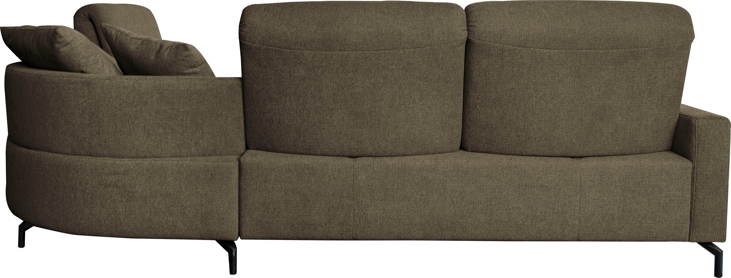 alina Ecksofa »Louis«, Breite 260 cm, Rückenlehnenverstellung, wahlweise mit Bettfunktion