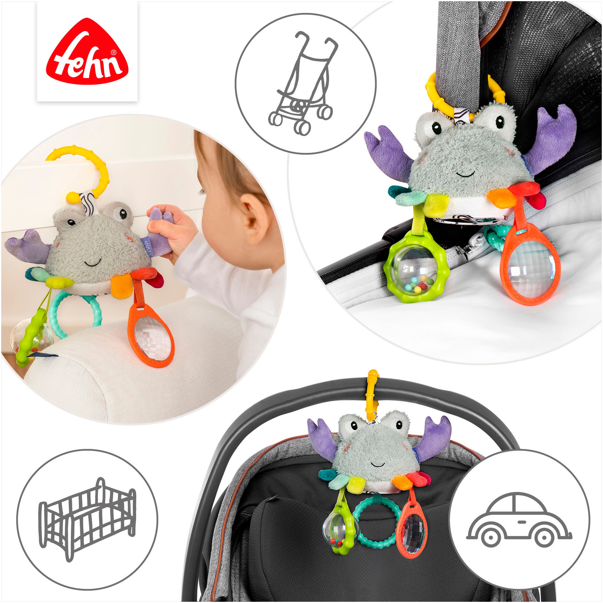 Fehn Mobile »Mini-Mobile Krabbe«