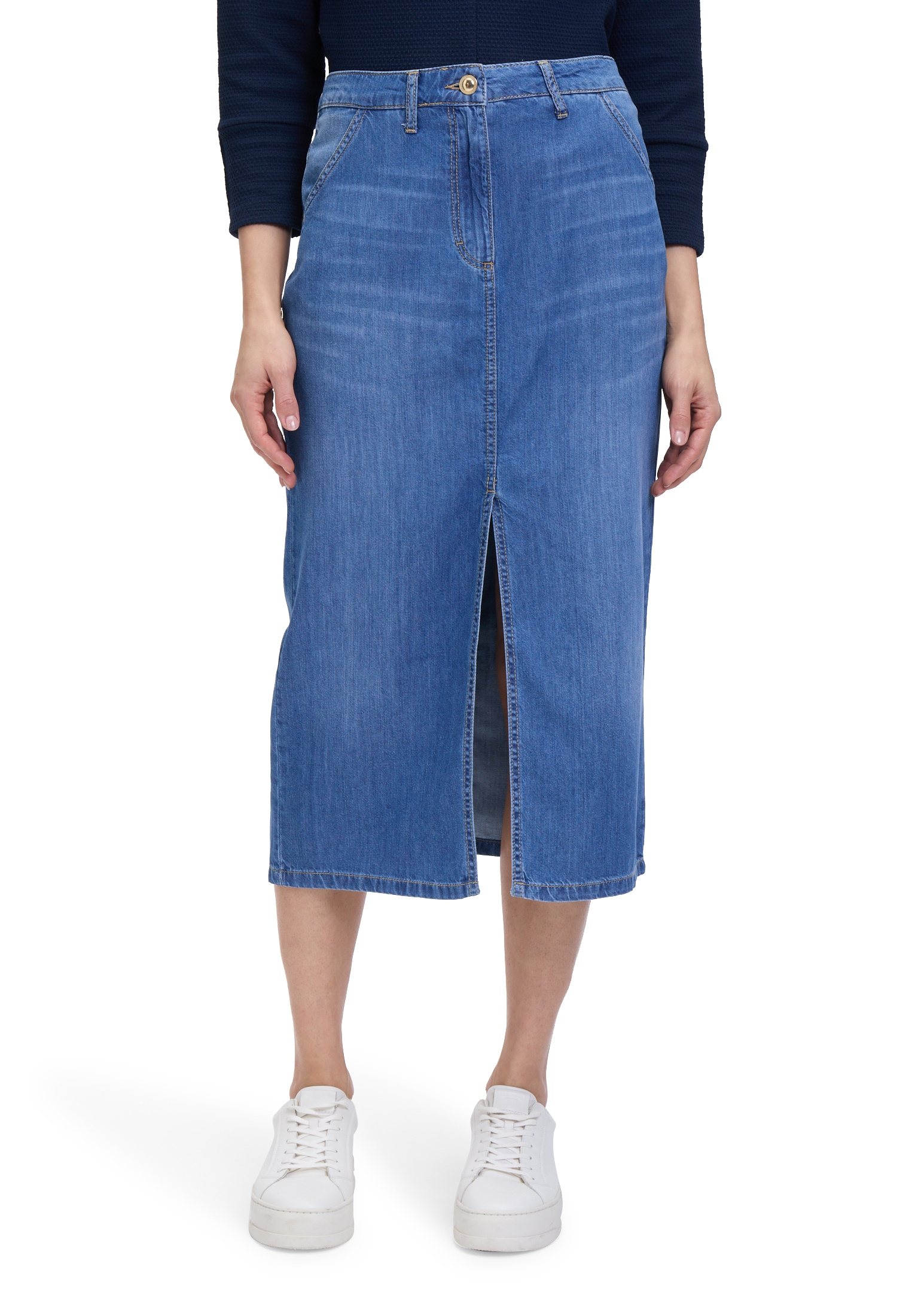 Betty Barclay Jeansrock »Jeansrock mit Waschung«